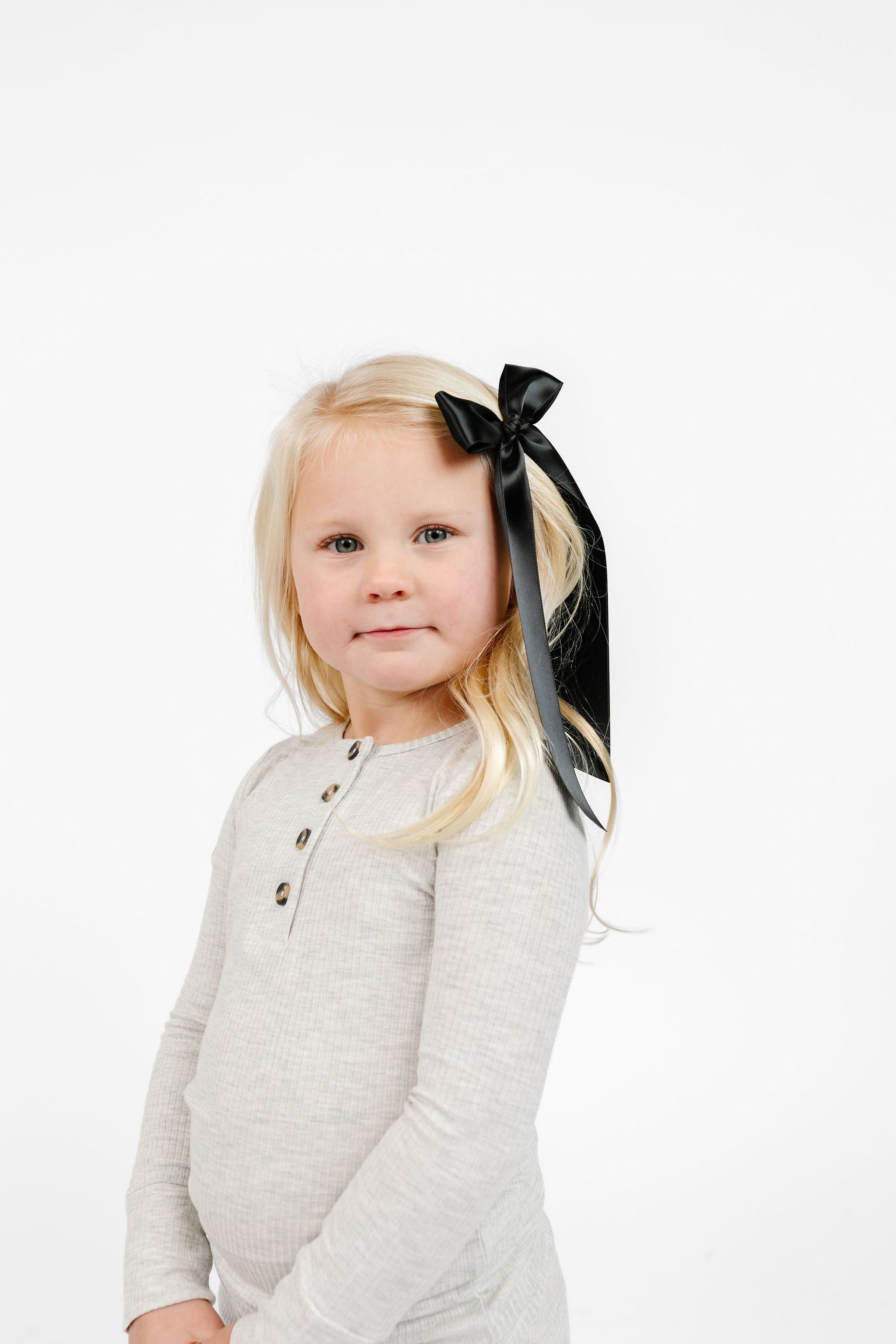 Satin Bow 3 Pack: Primrose Sash Clips