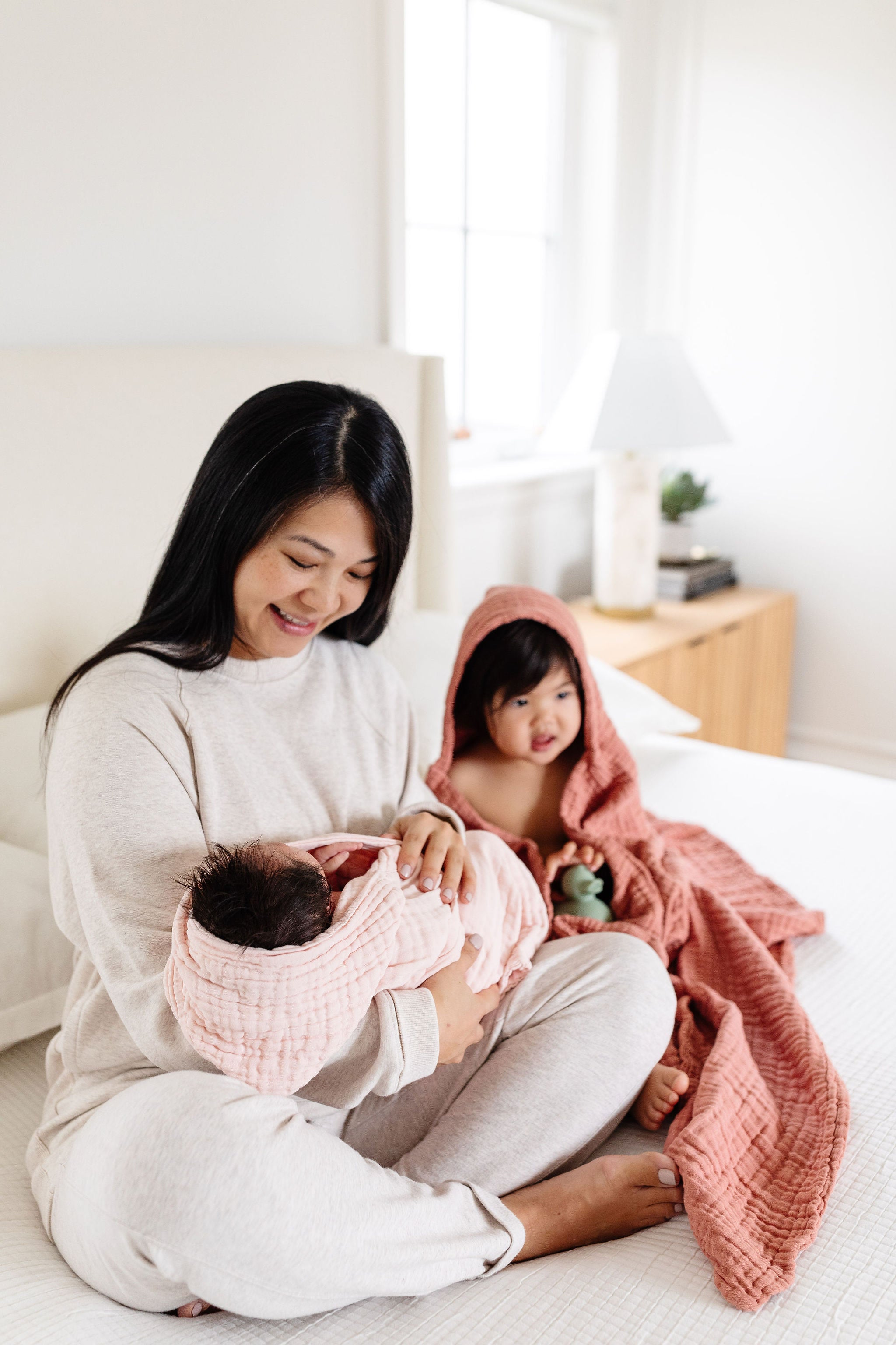 Bath - Child Hooded Towel - Rose