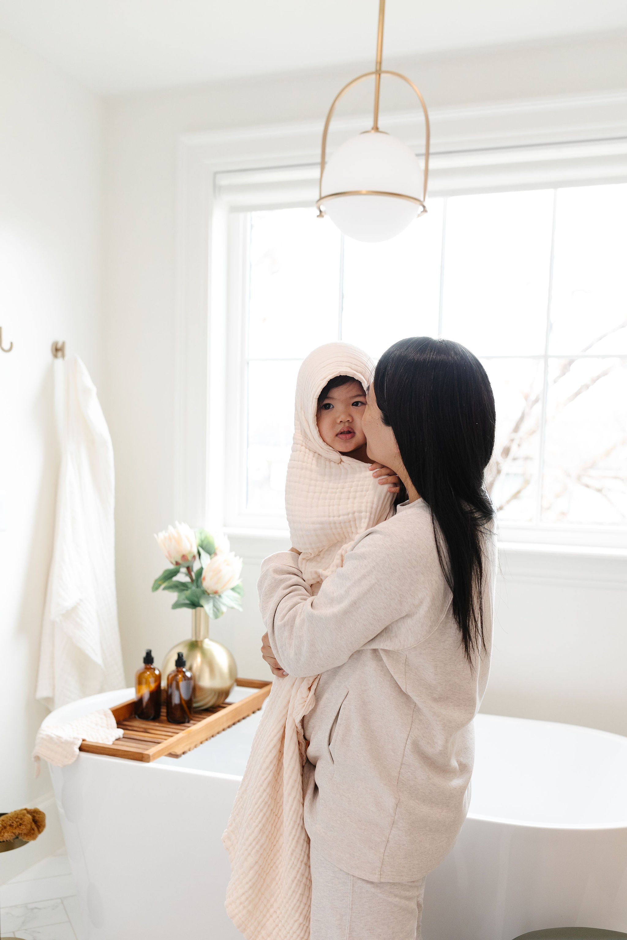 Bath - Child Hooded Towel - Cream