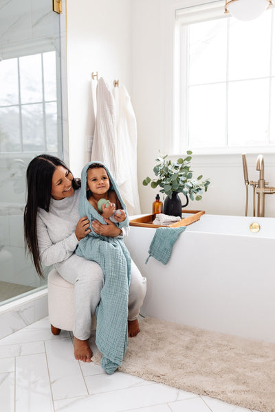 Bath - Child Hooded Towel - Steel