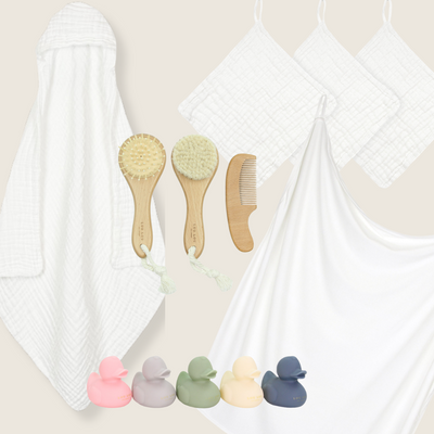 Bath Baby Bundle - White