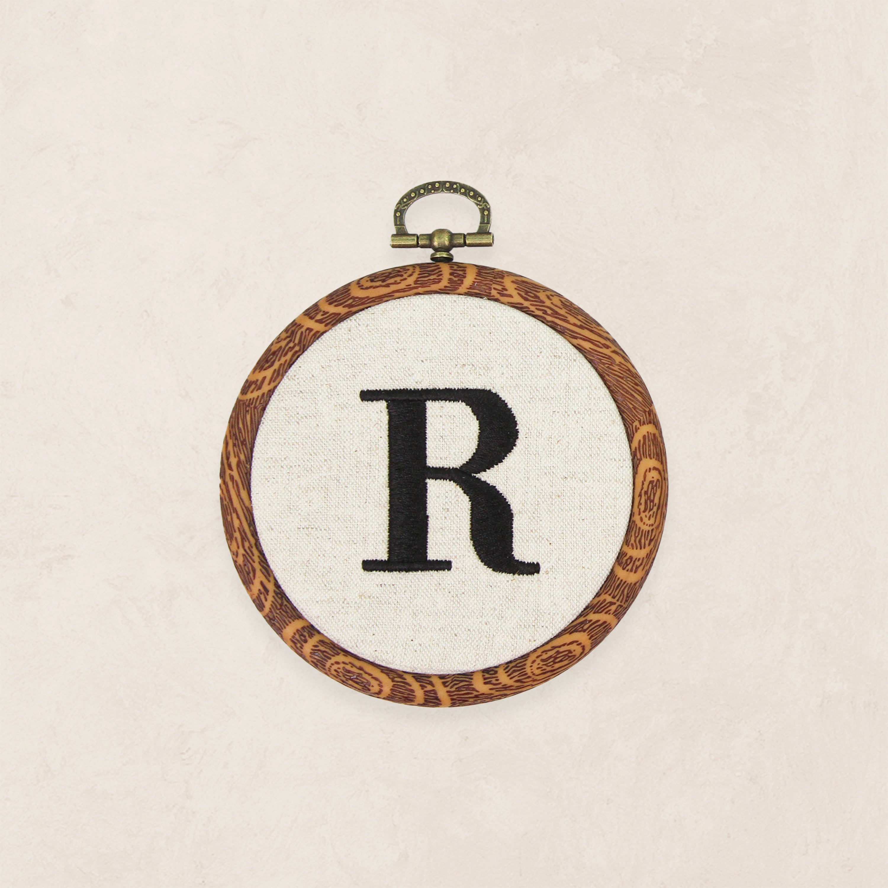 Embroidered Baby Name Announcement Hoop
