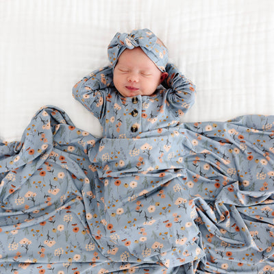 Scarlet Newborn Headband Bundle (Gown)