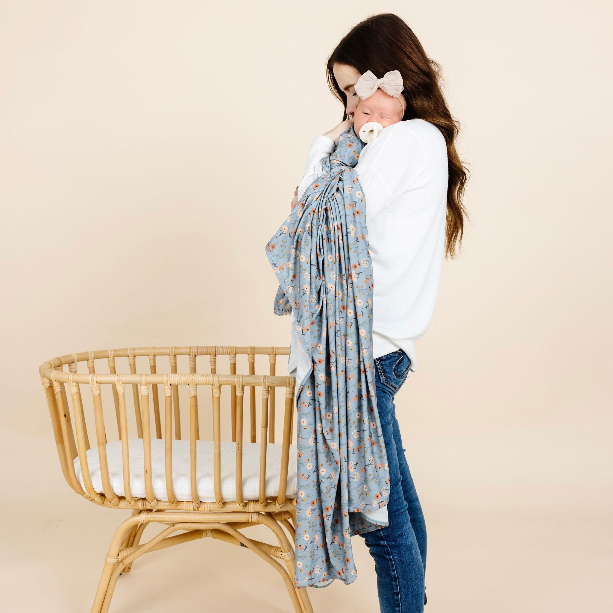 Scarlet Swaddle Blanket