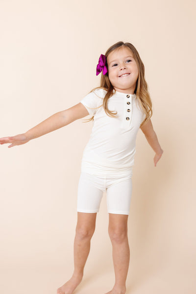 Wren Ribbed Shortie Set