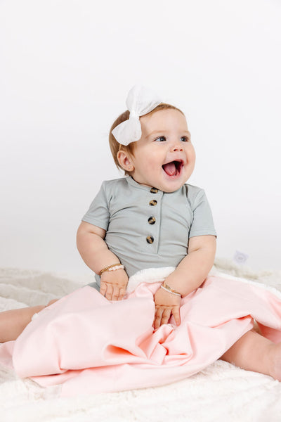 Tulle Bow - White