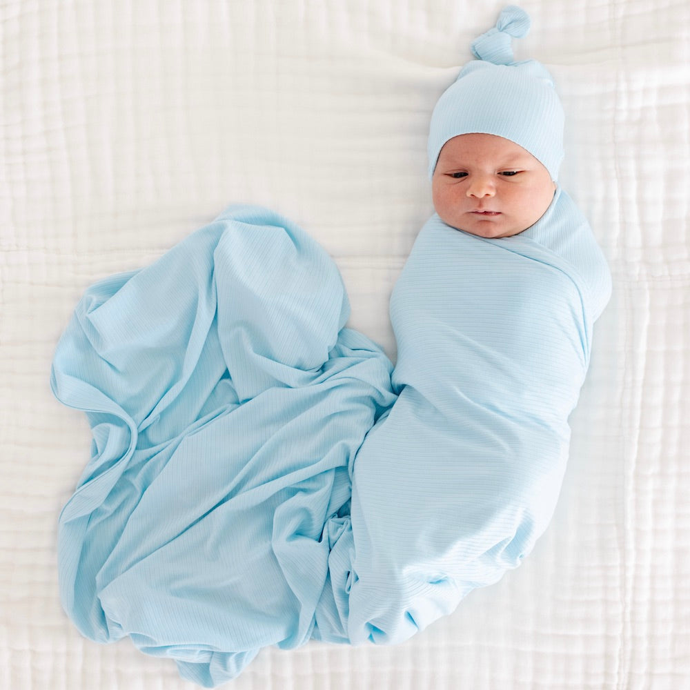 Oliver Ribbed Newborn Hat Bundle