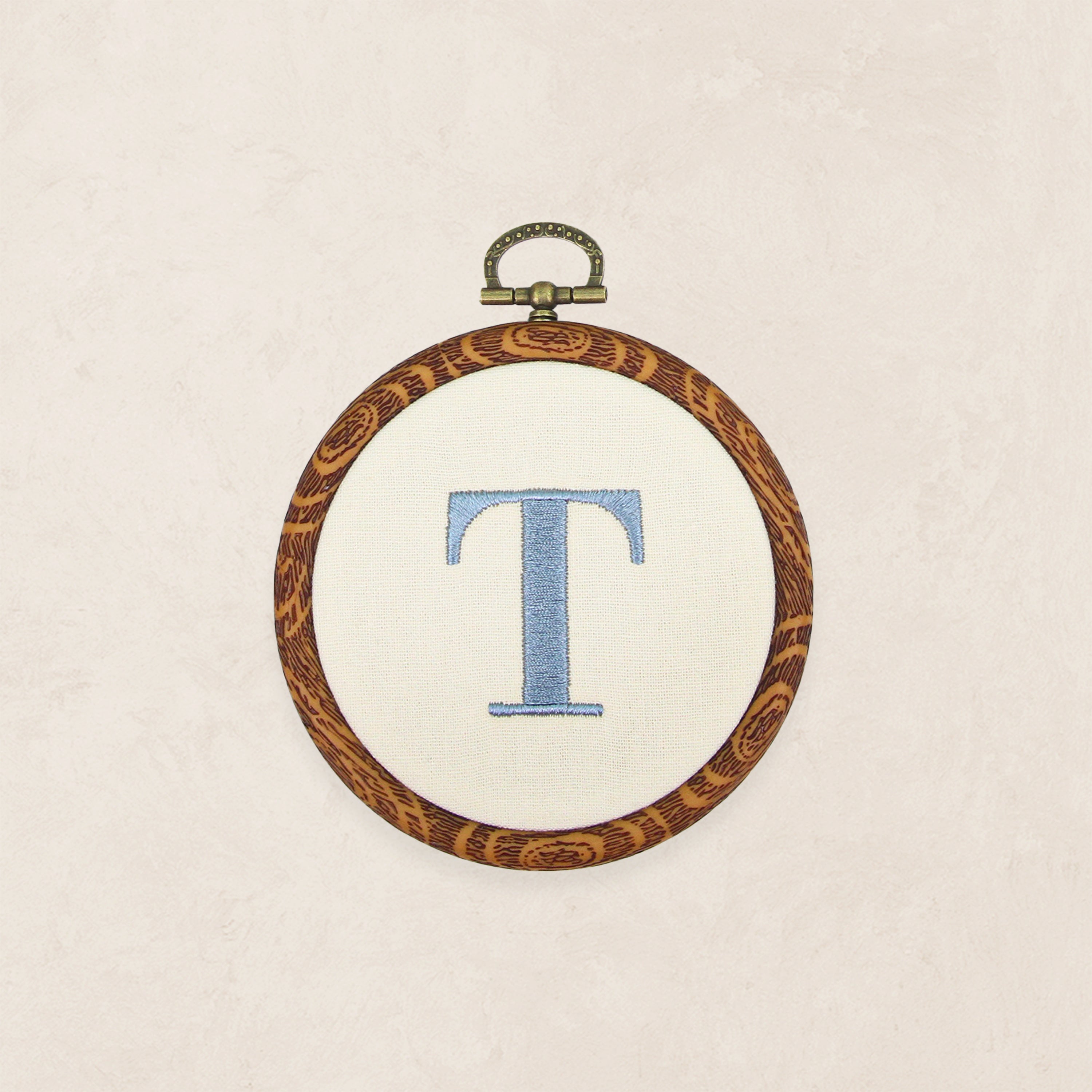 Embroidered Baby Name Announcement Hoop