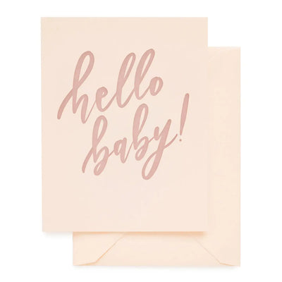 Pink Hello Baby