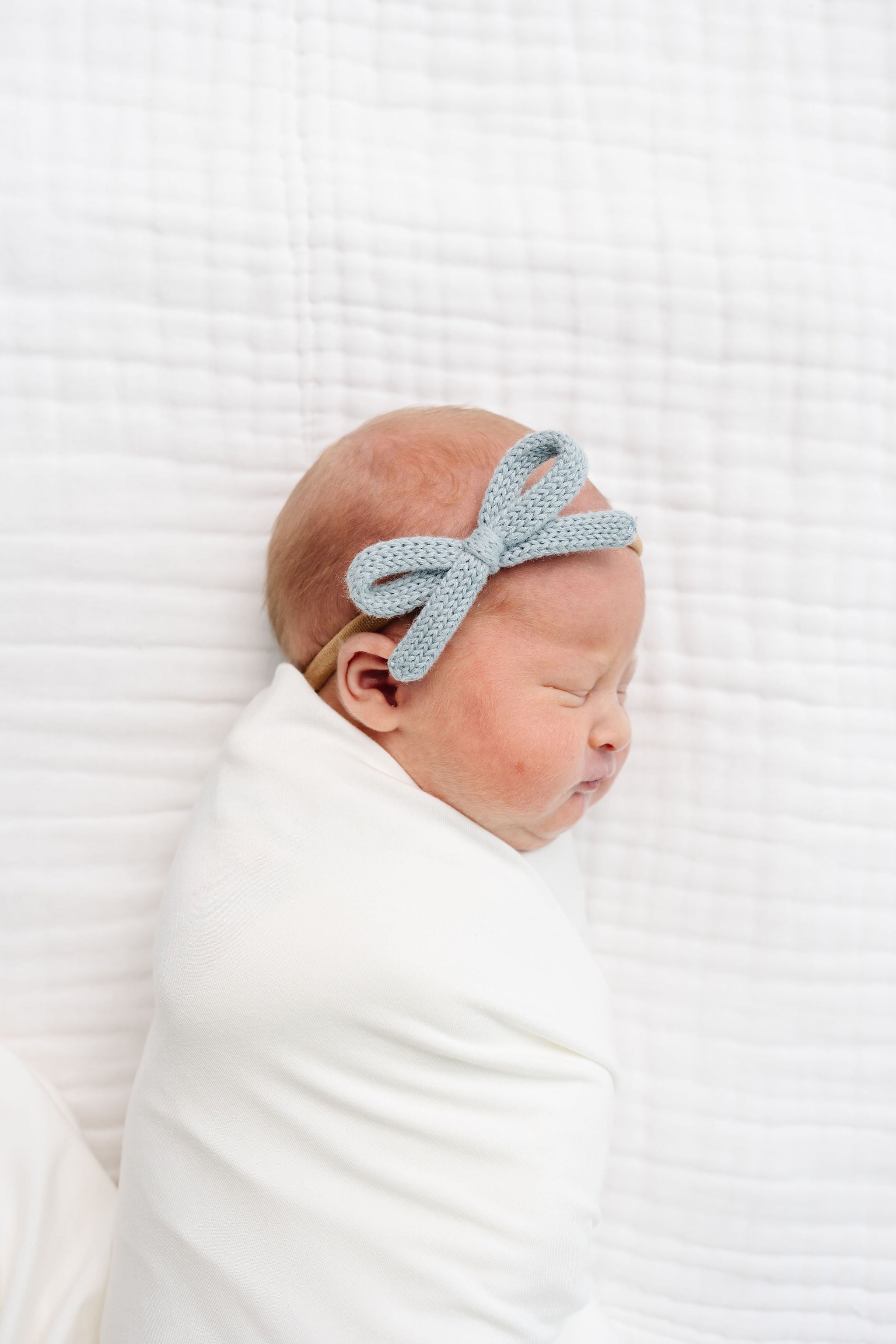 Sweater Bow - Steele Knit Headband