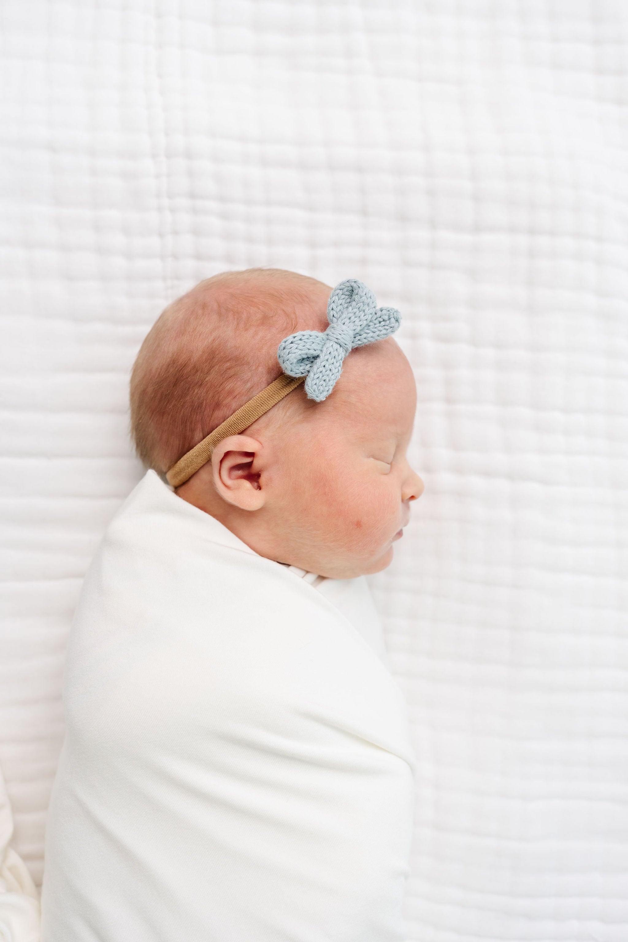 Sweater Bow - Steele Knit Headband