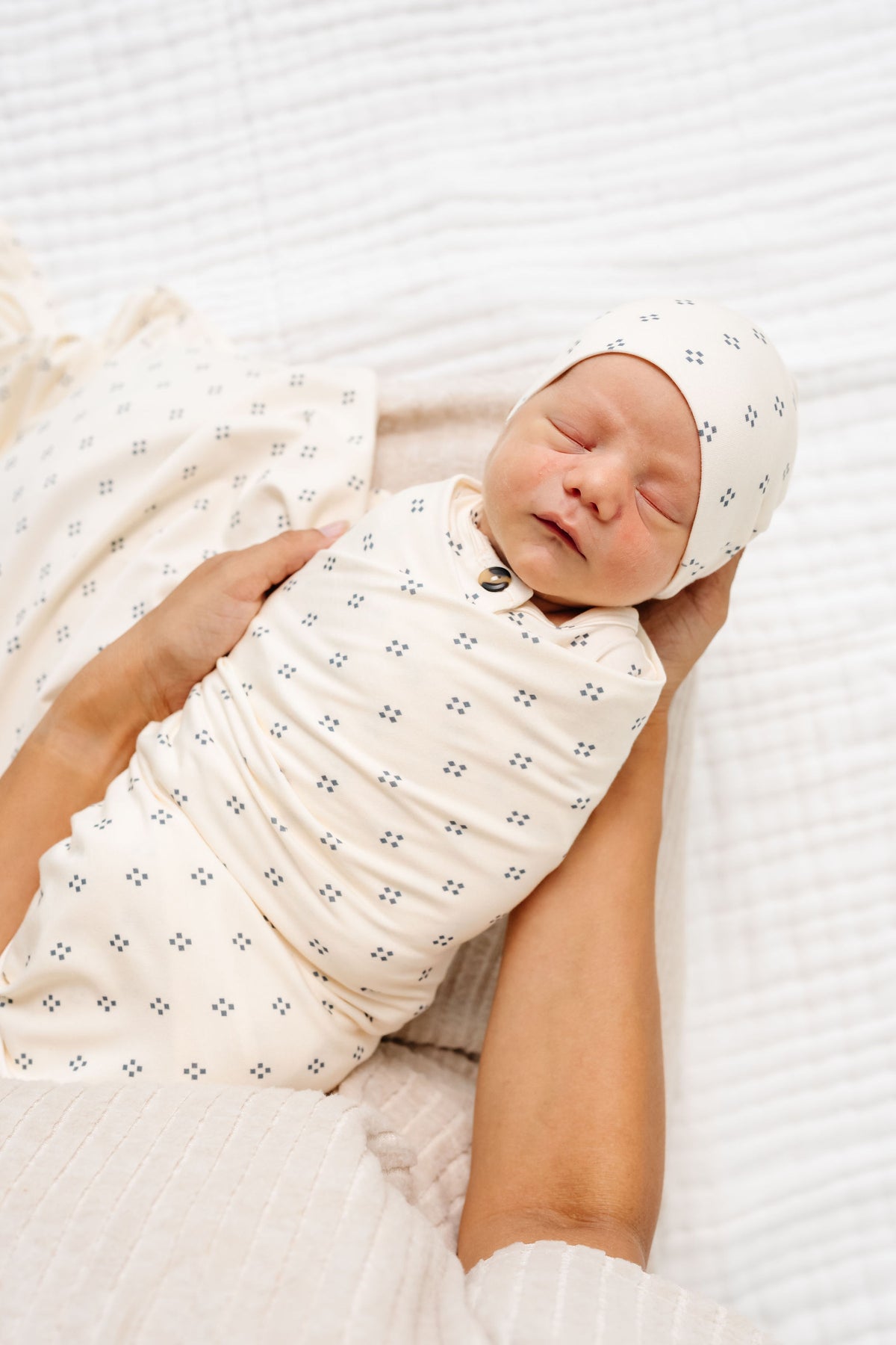 Louie Newborn Hat Bundle + Knotted Gown