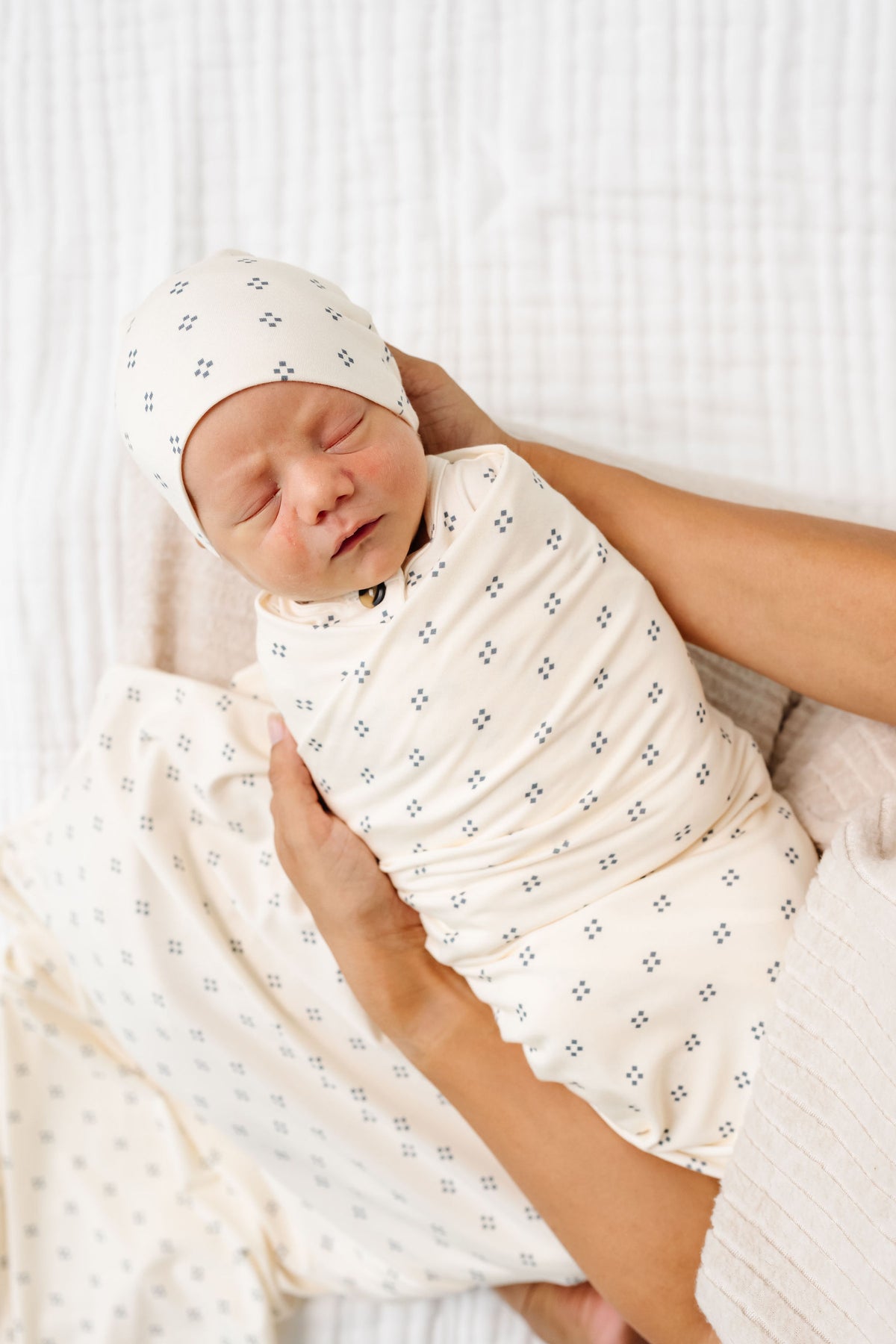 Louie Newborn Hat Bundle + Knotted Gown