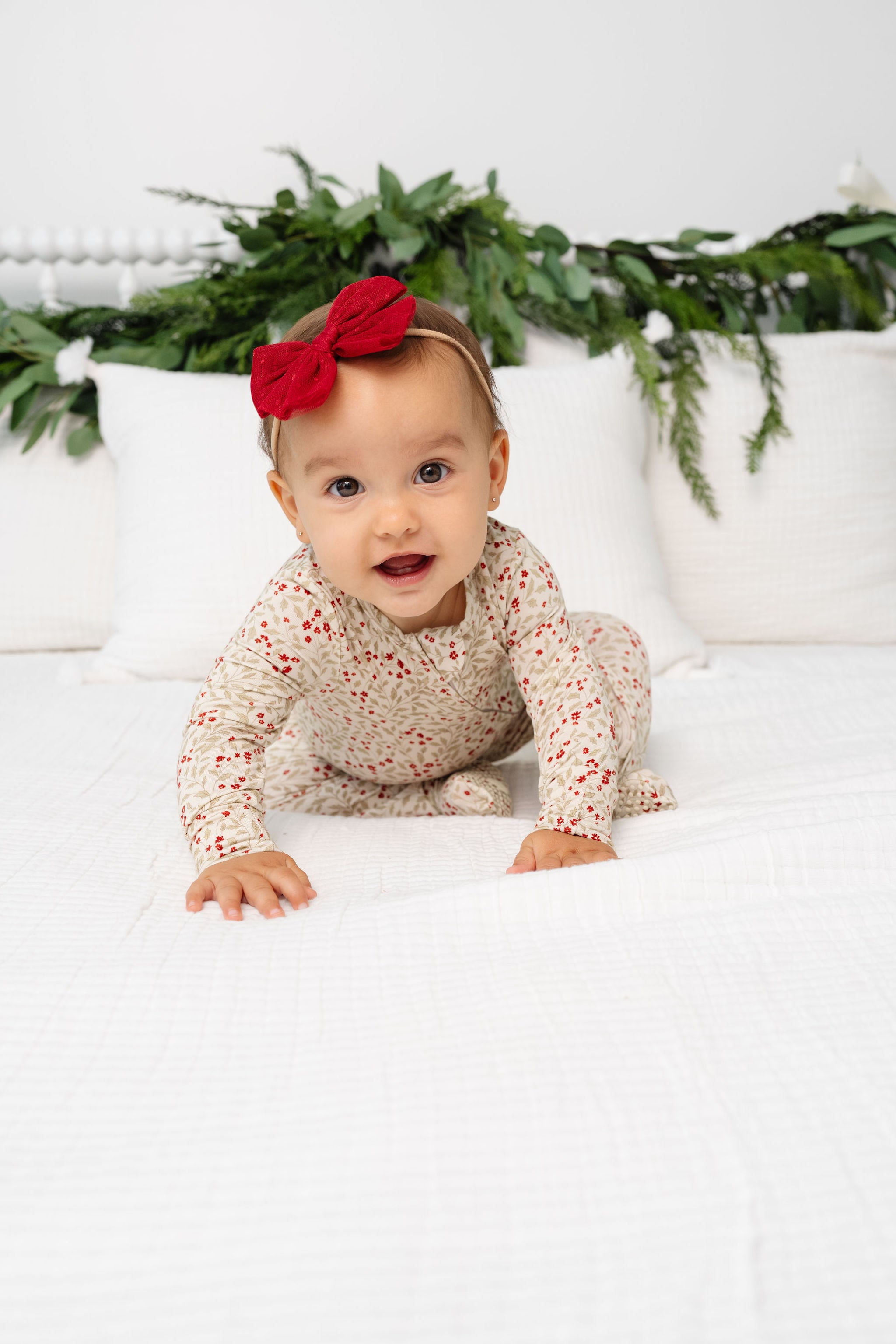 Tulle Bow - Red Dot