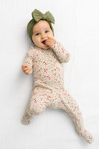 Holly Zipper Footies