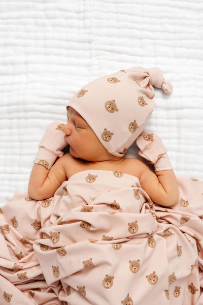Honey Top Knot Hat