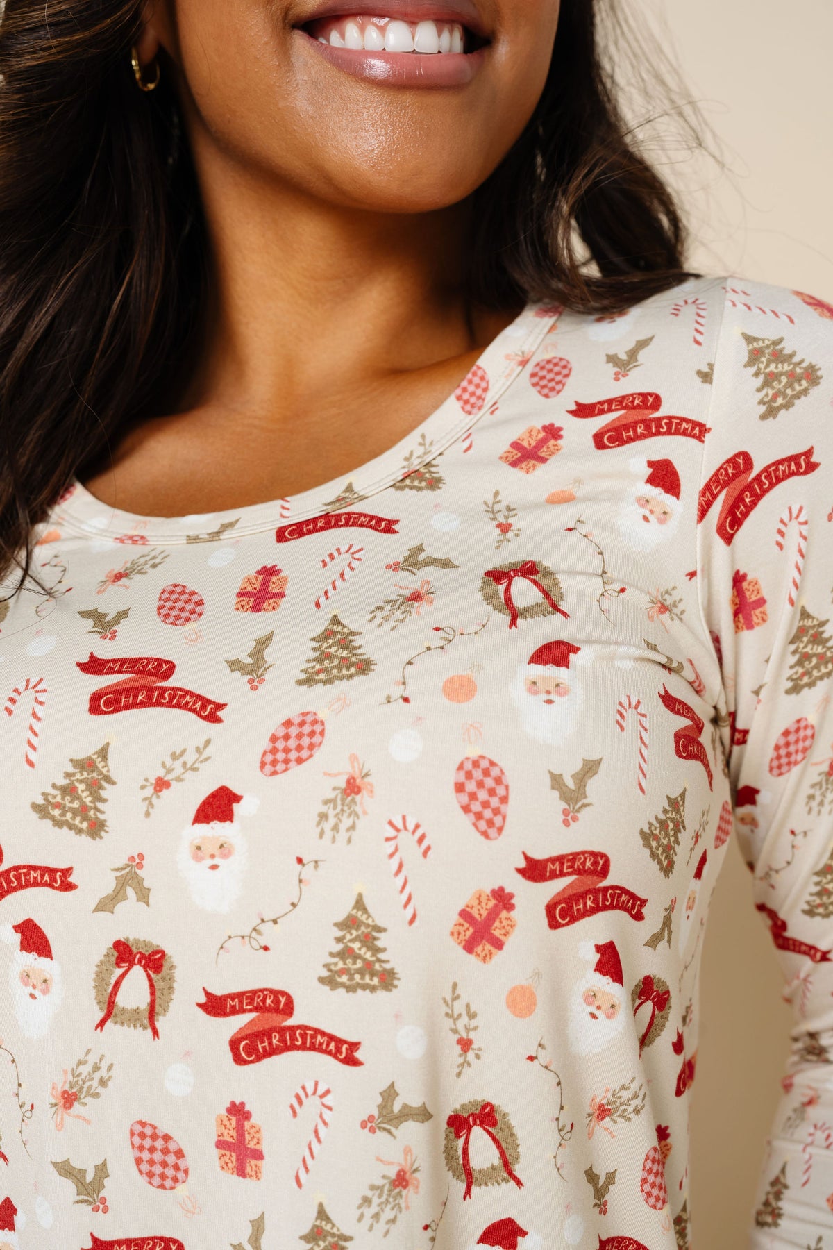Mistletoe Women's Long Sleeve Shirt