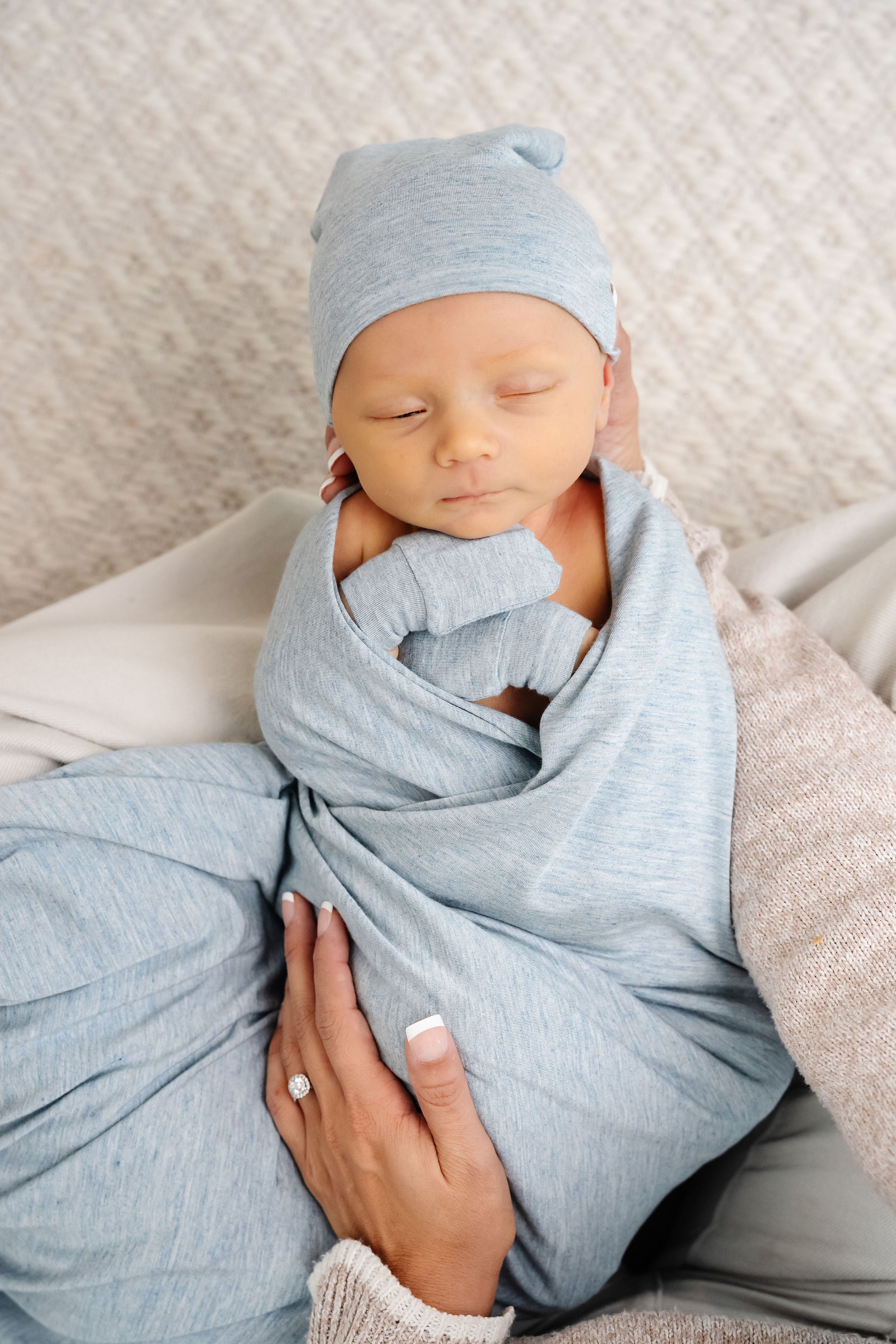 Crew Newborn Hat Bundle (Top + Bottom)