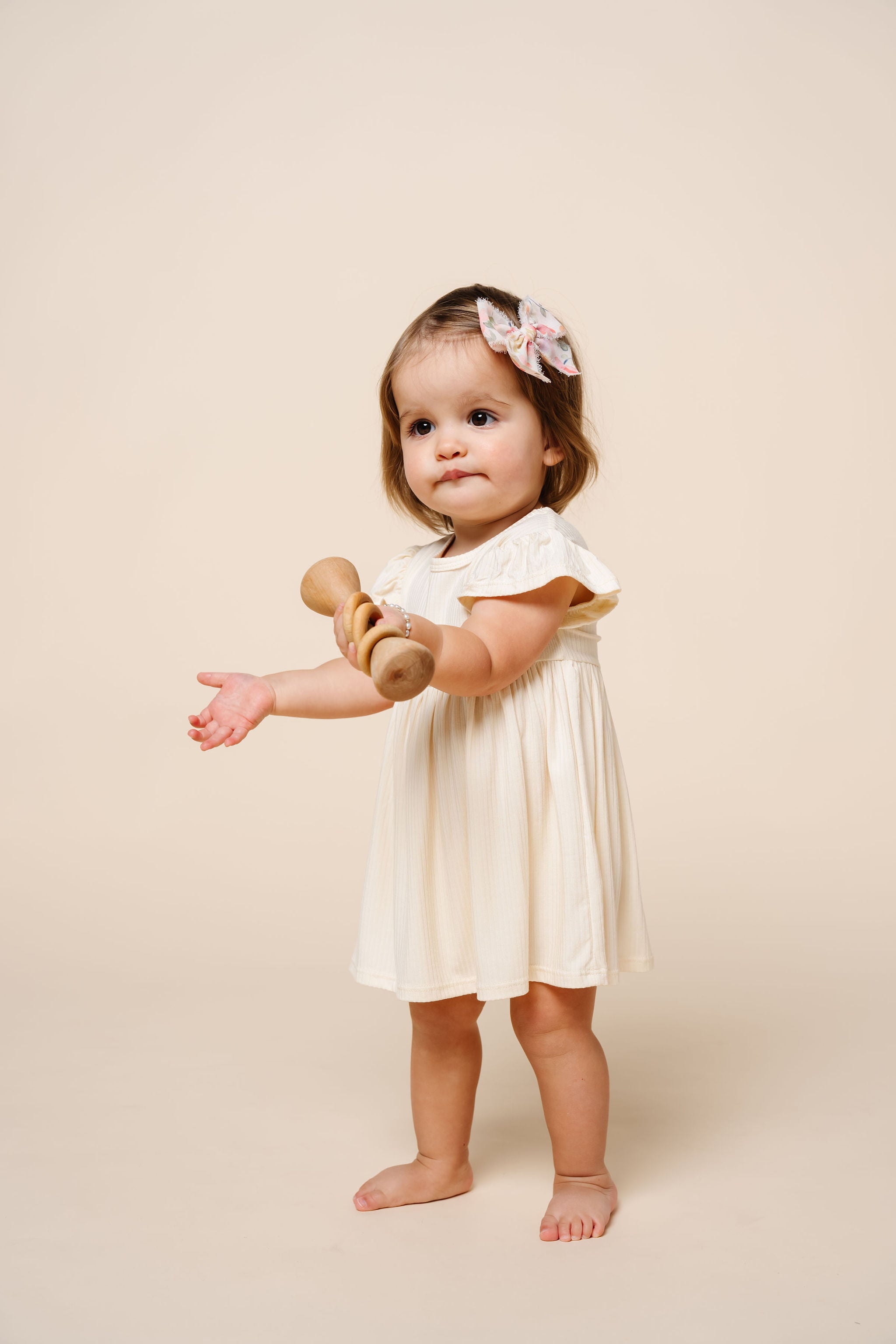 Twirl Dress - Quinn Ribbed