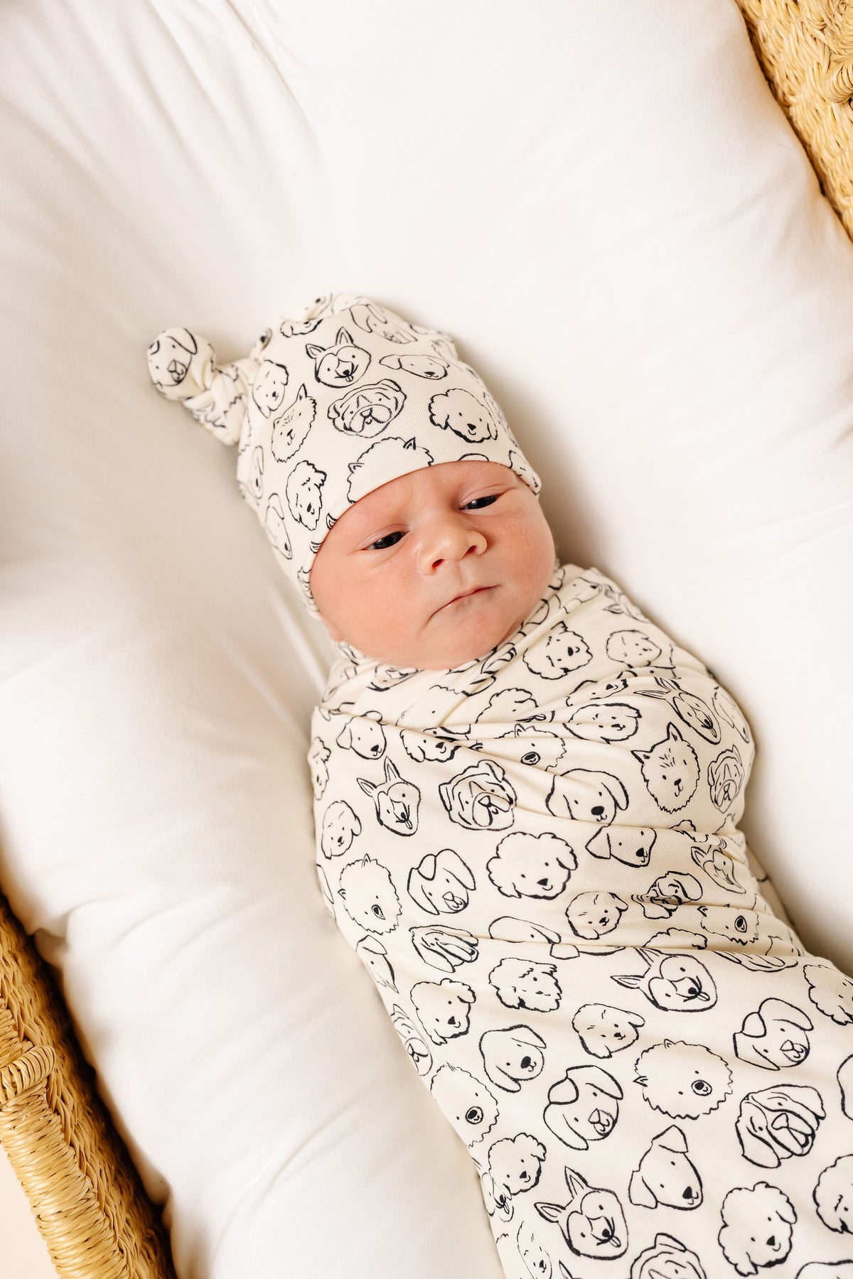 Dane Newborn Hat Bundle + Zipper Footie