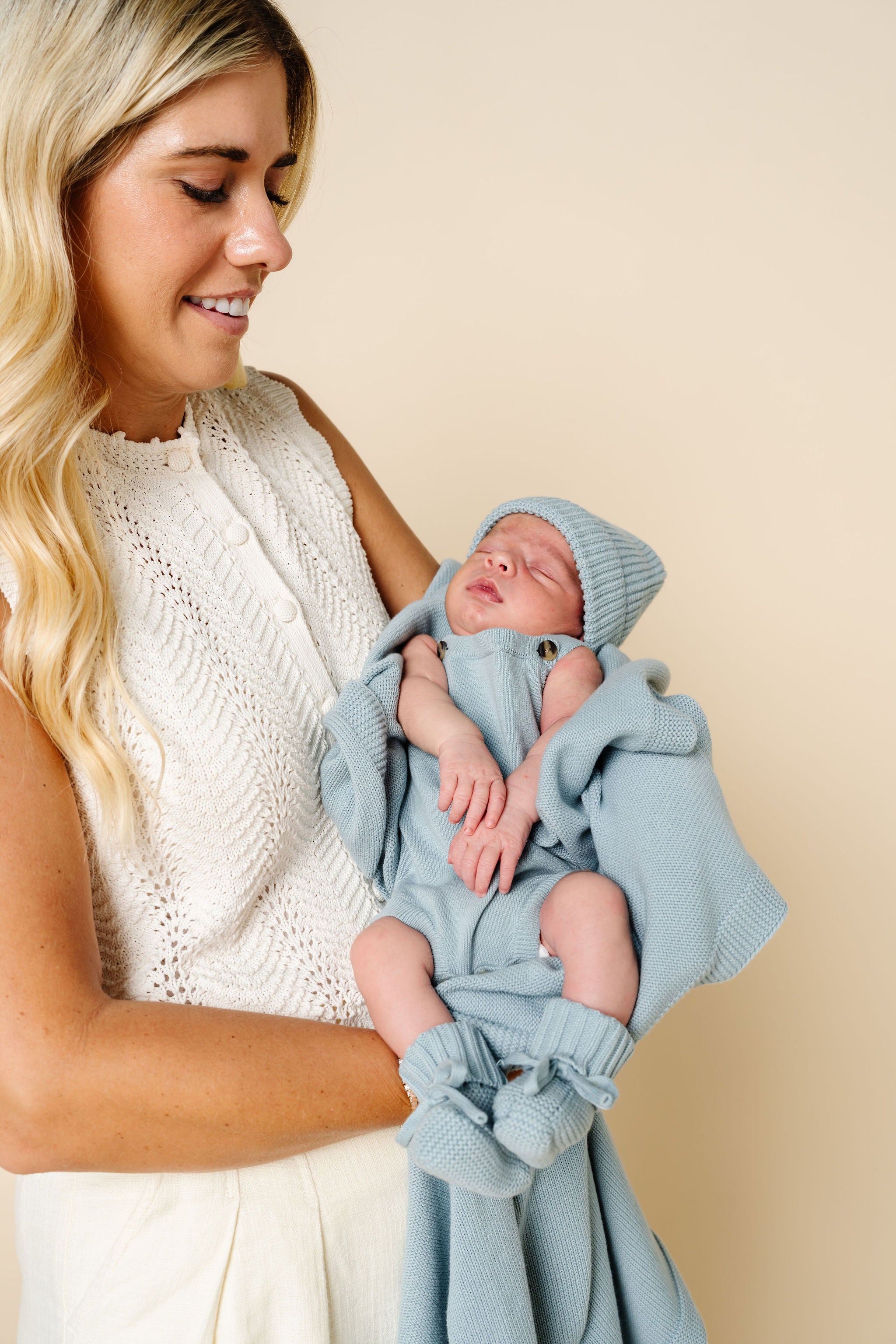 Knit Tank Onesie - Steele Overall