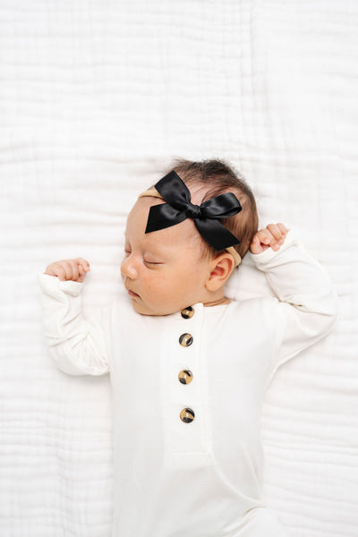Bow 3 Pack: Black Headbands