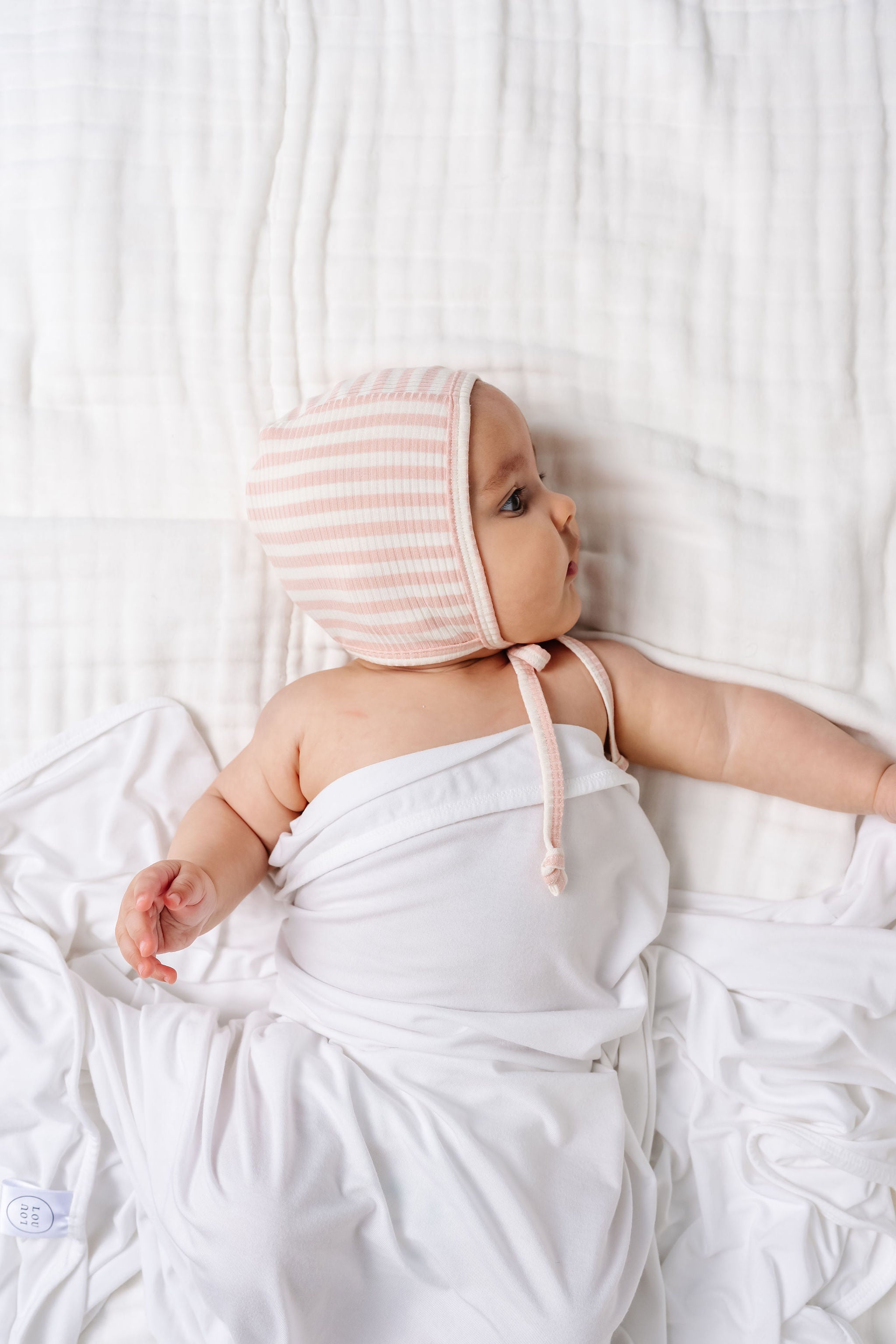 Harper Ribbed Bonnet