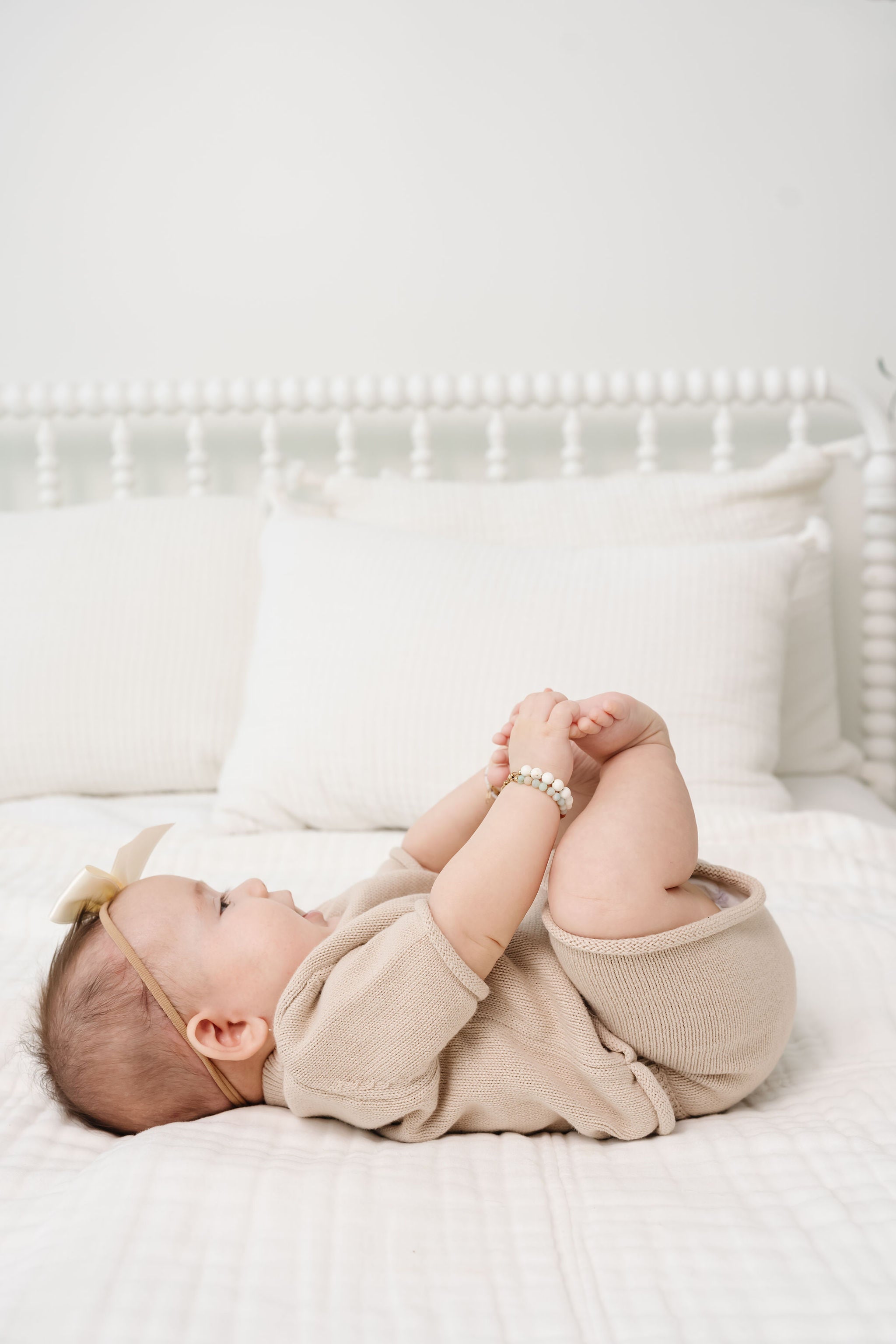 Knit Shirt + Short Set - Tan
