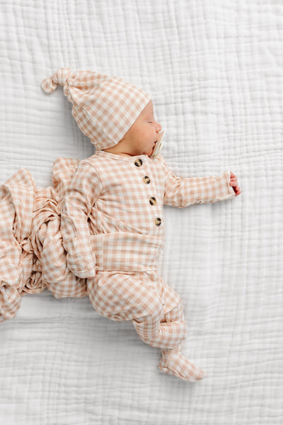 Milo Newborn Hat Bundle + Top + Bottoms