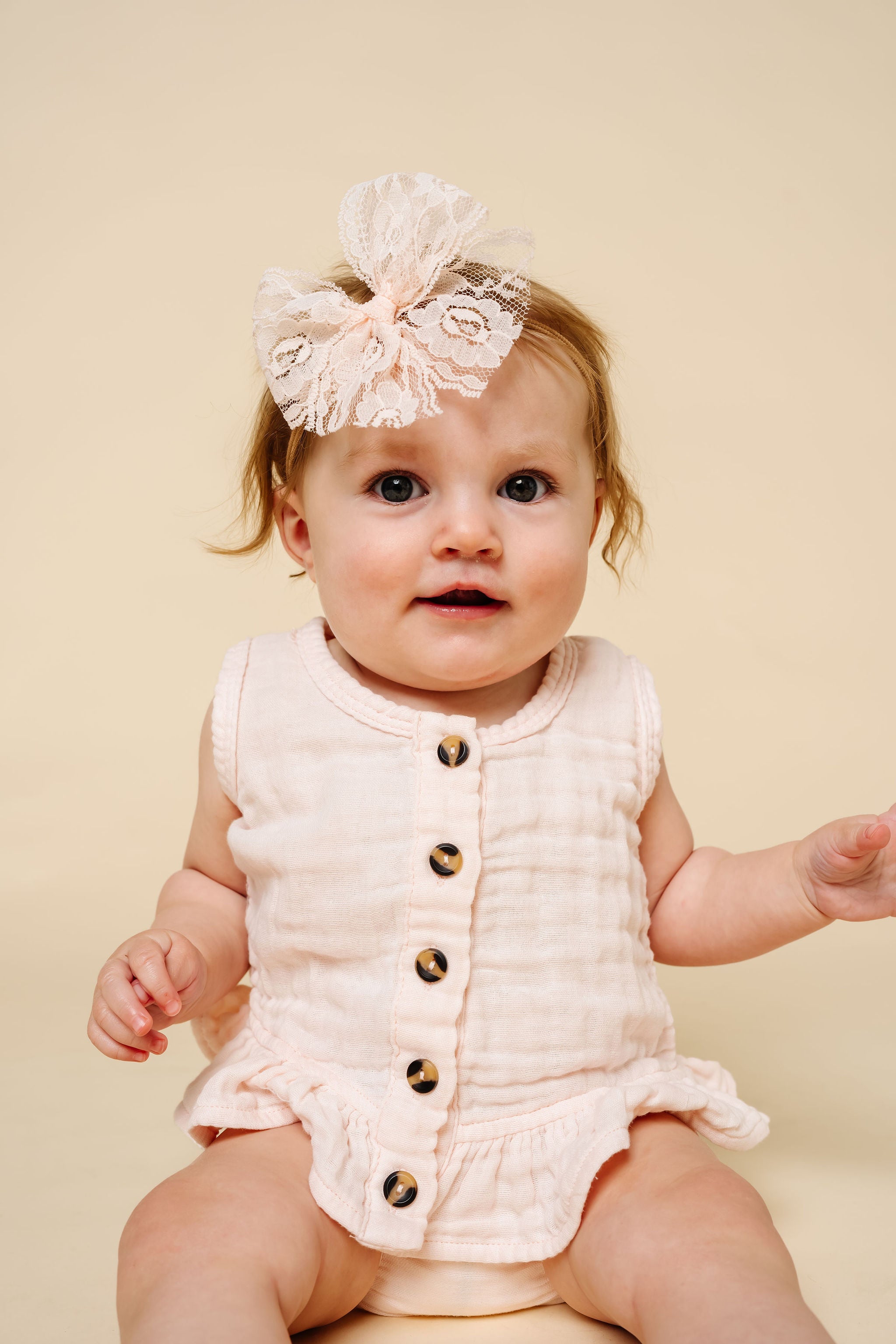 Ruffle Tank + Bloomer Set - Blush