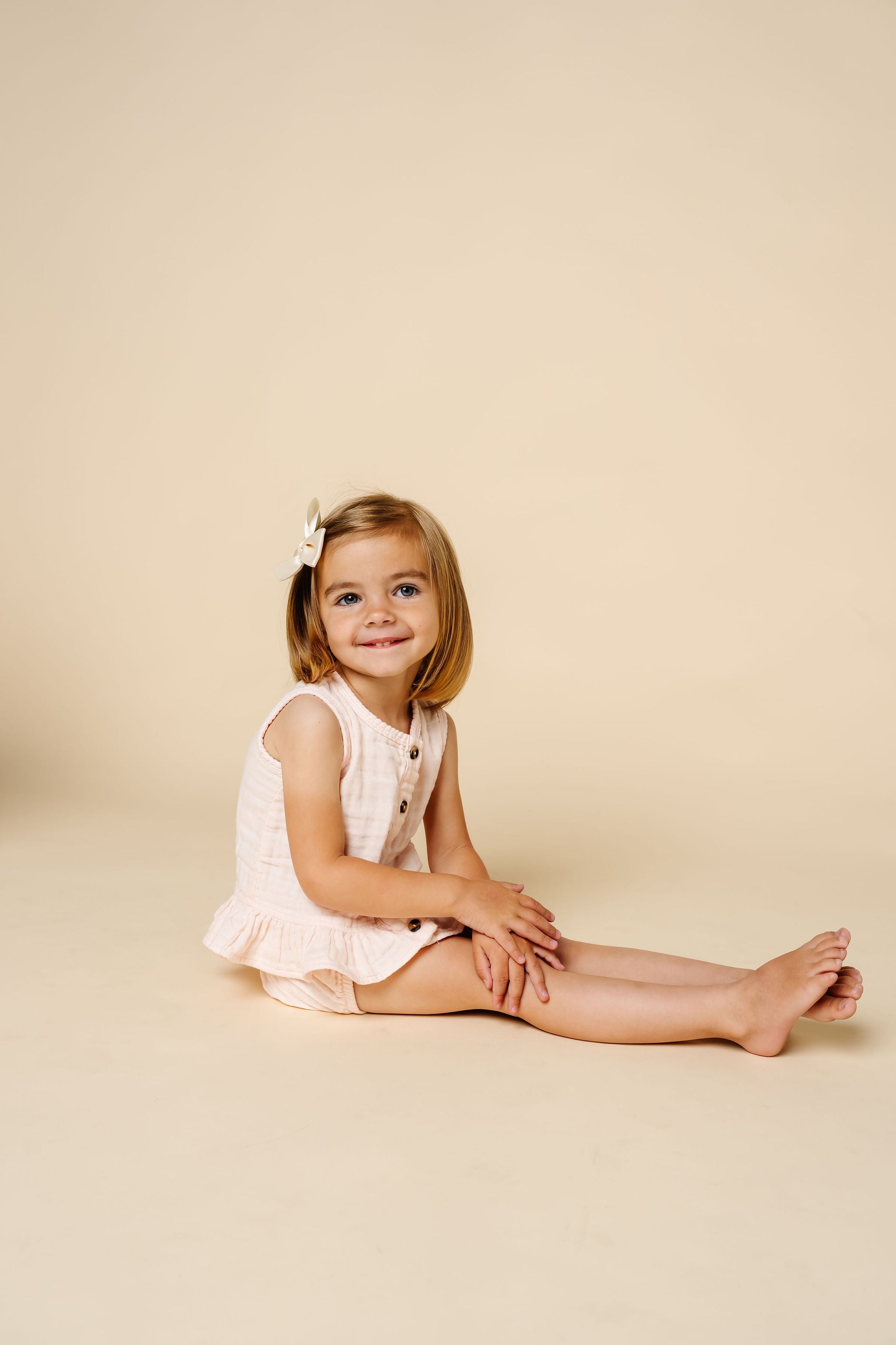 Ruffle Tank - Blush