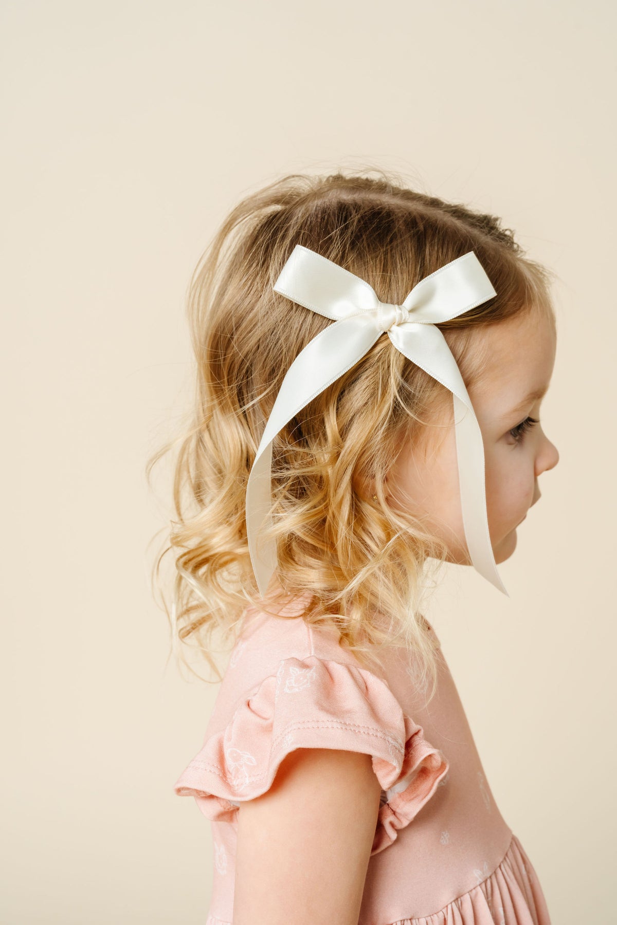 Satin Bow 3 Pack: Ruby Sash Clips