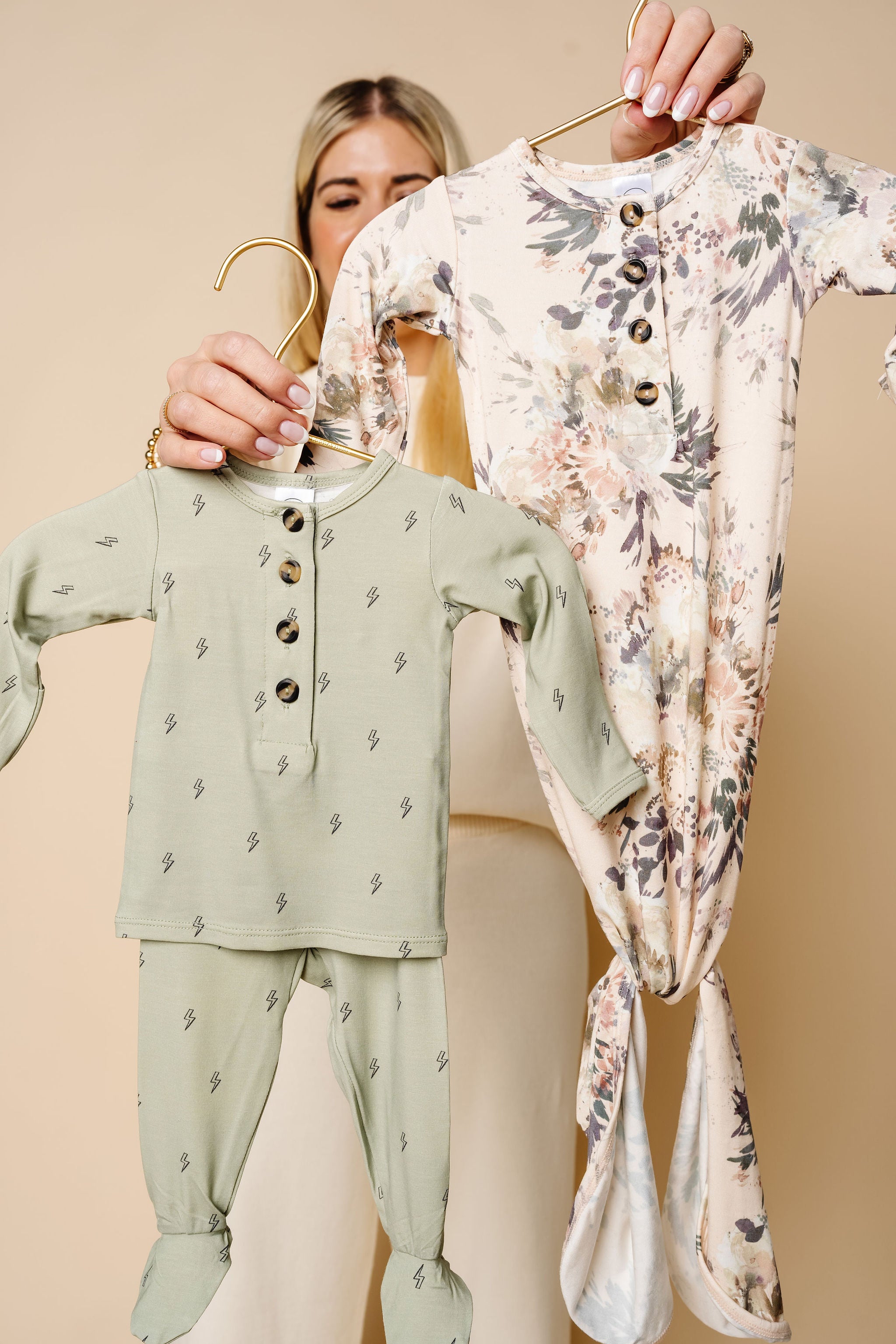 Hazel Zipper Footies