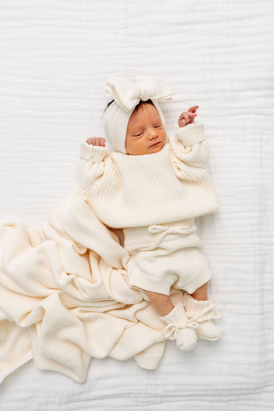 Knit Headband Bundle - Ivory