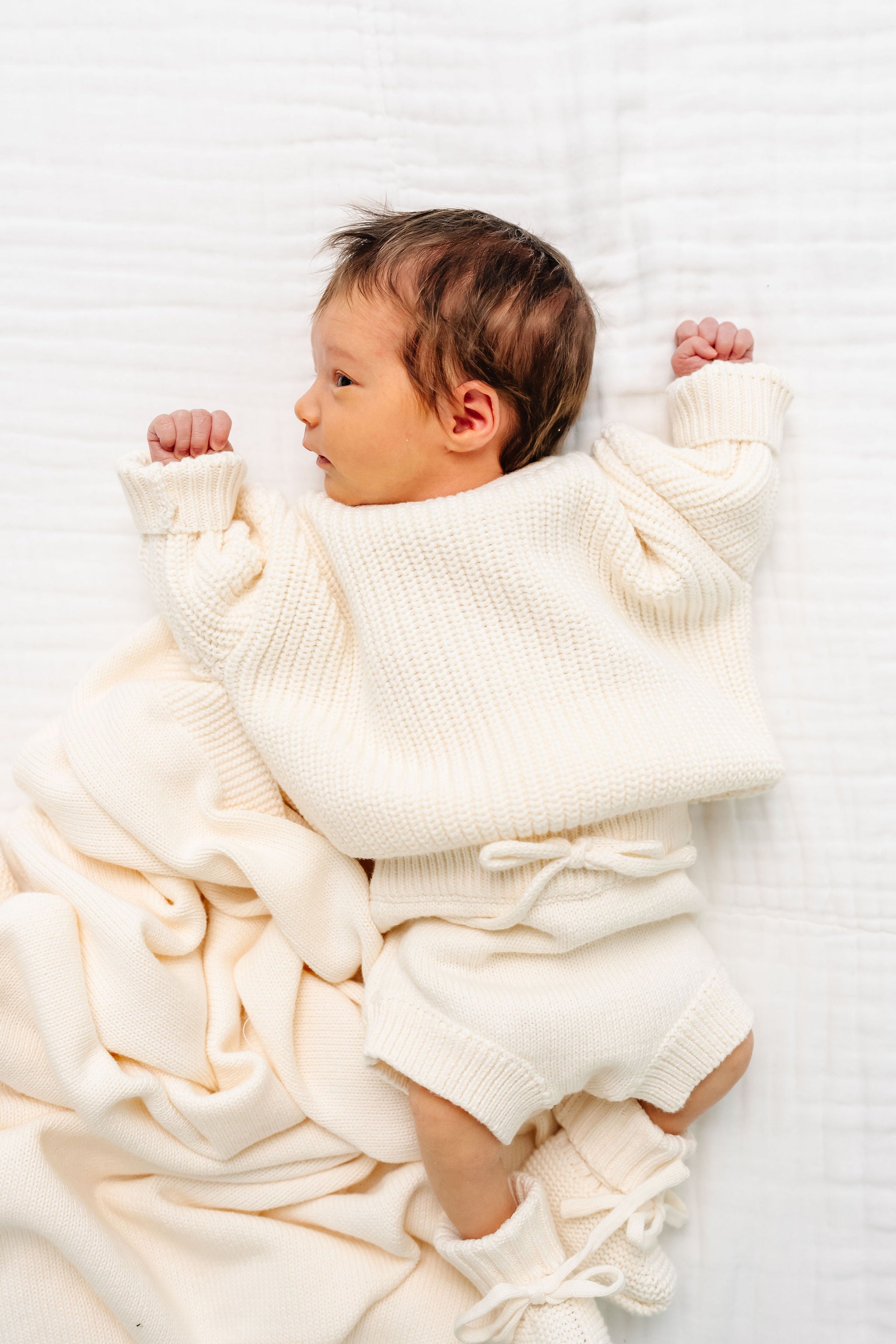 Heirloom Knit Gift Bundle: Ivory