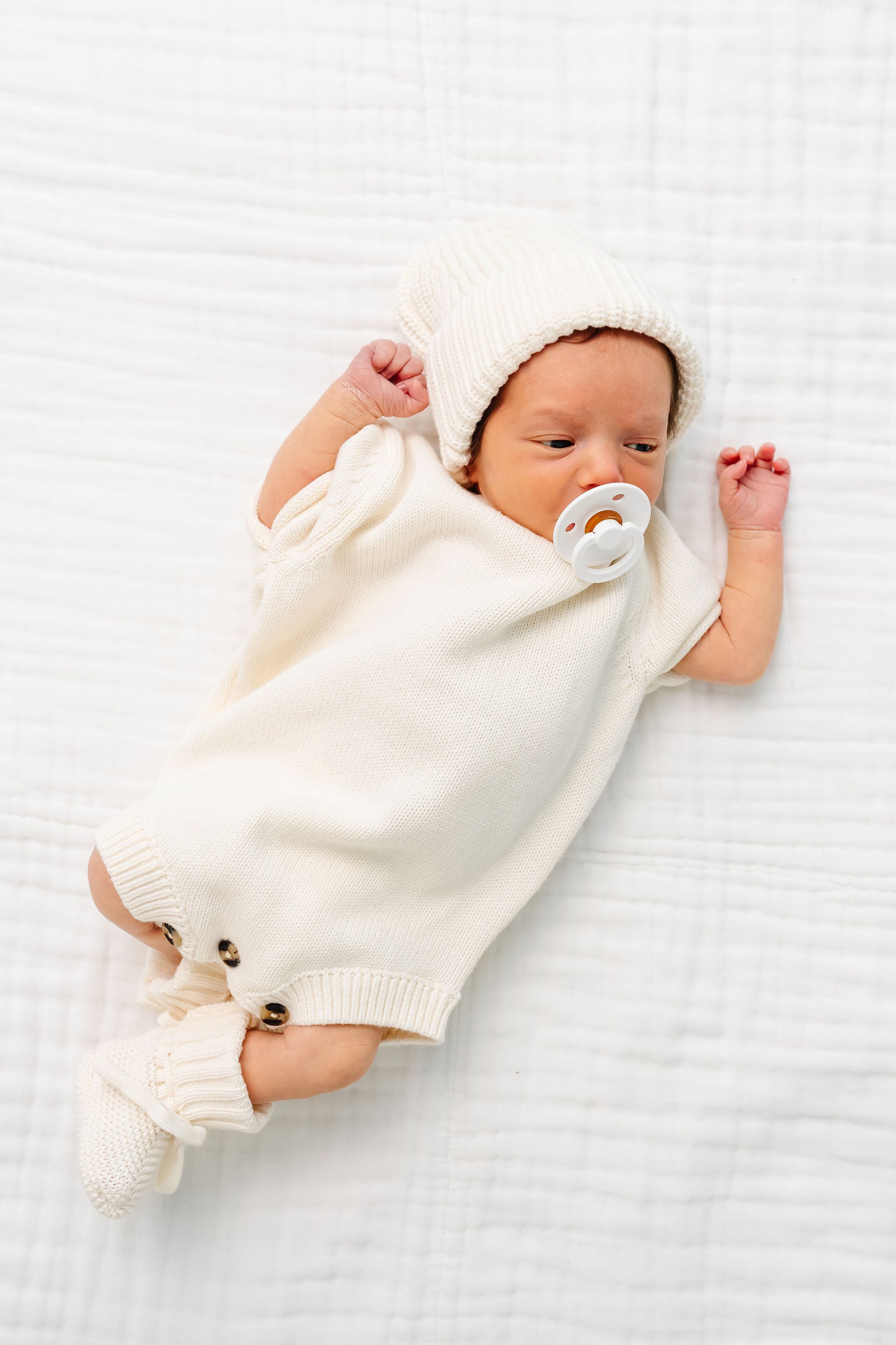 Knit Onesie - Ivory