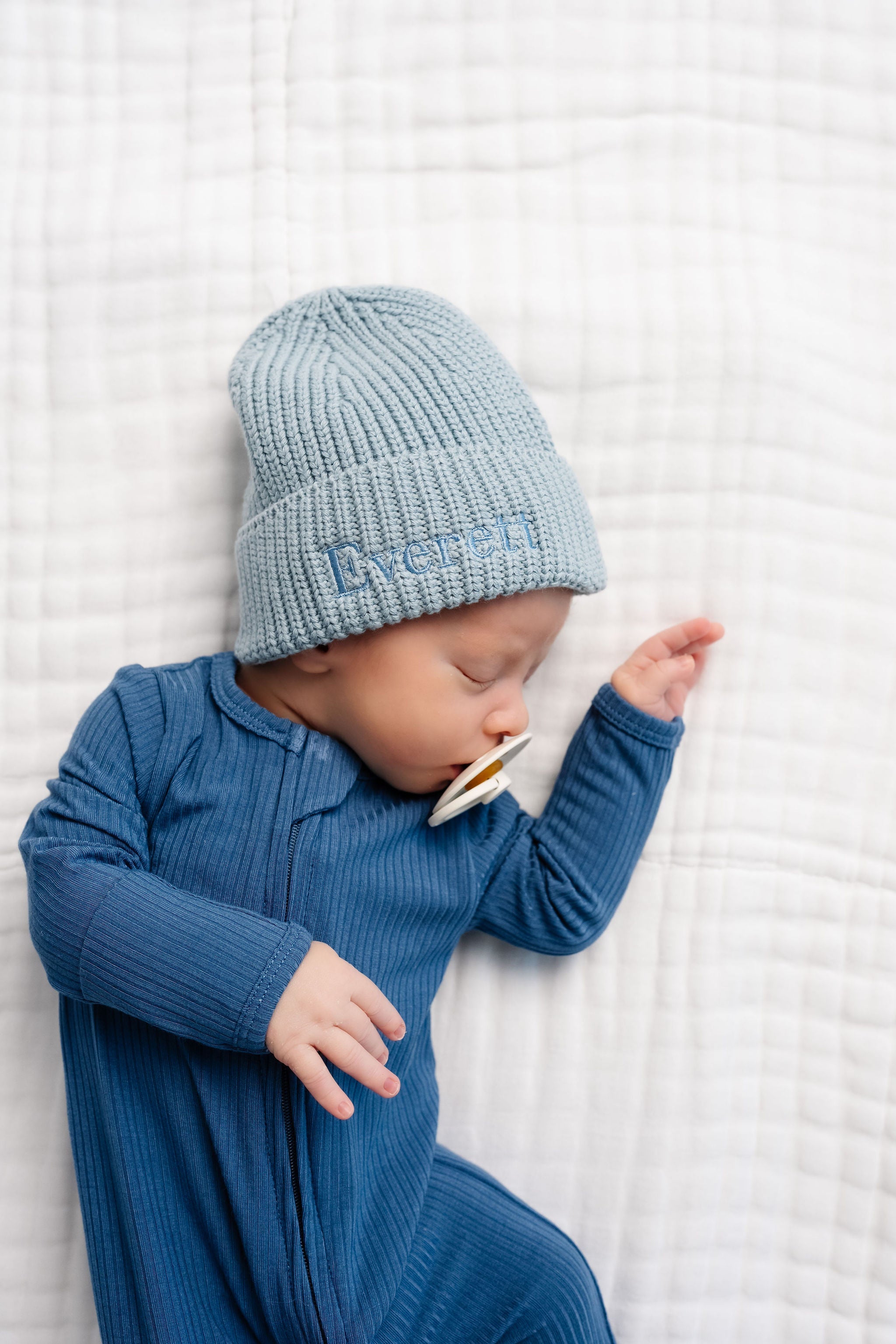 Knit Beanie - Steele