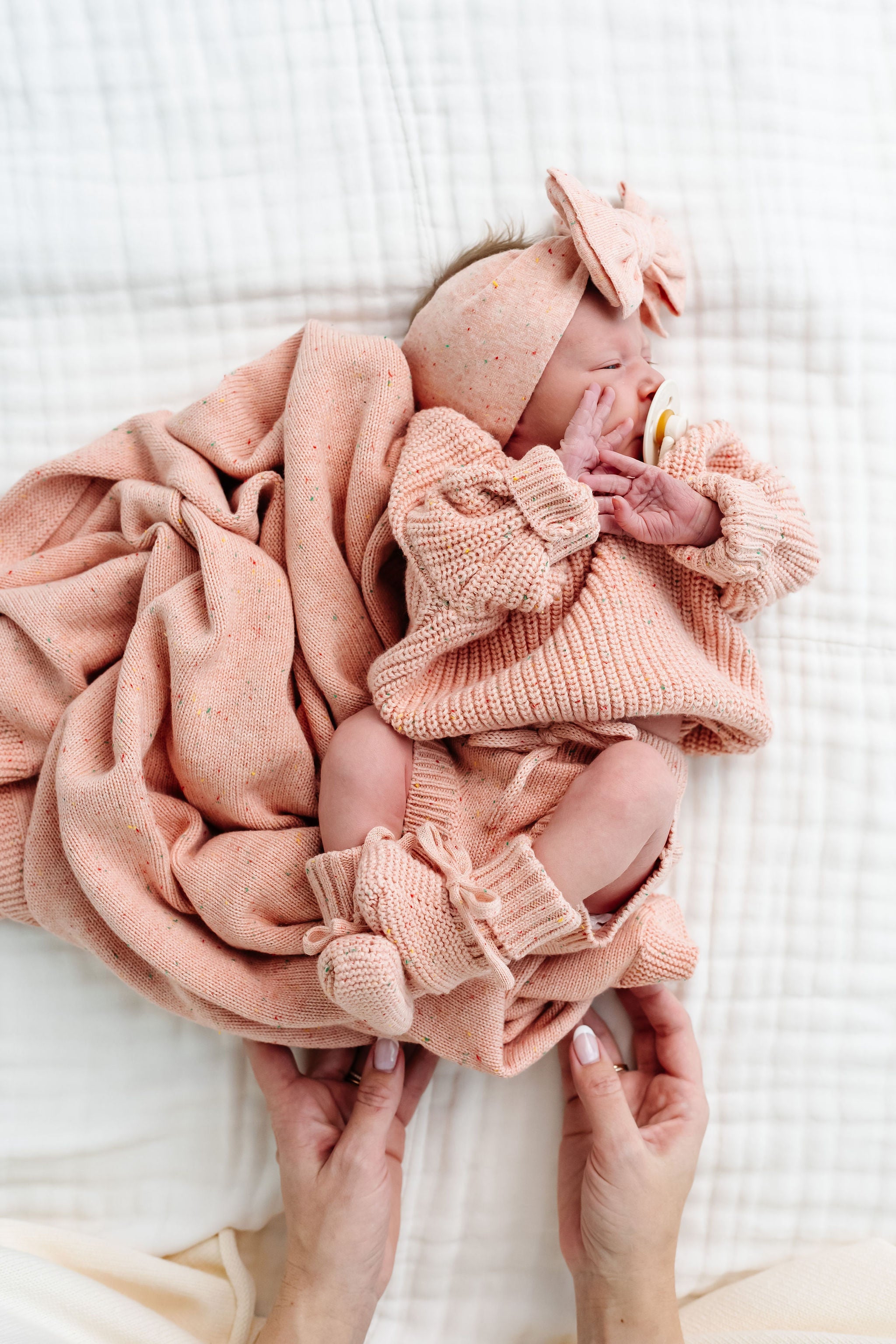 Knit Headband Bundle - Petal Speckle