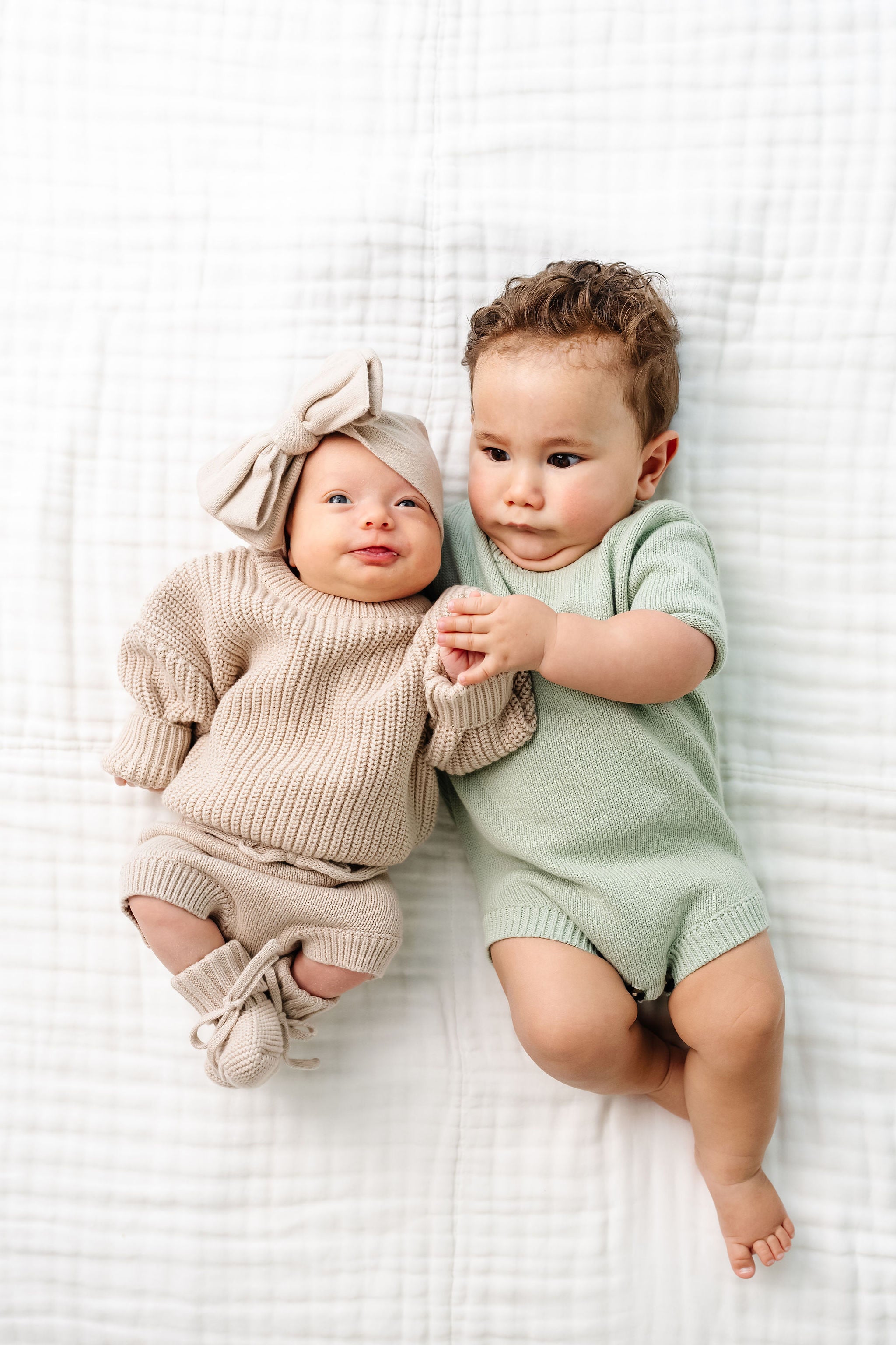 Knit Headband Bundle - Tan