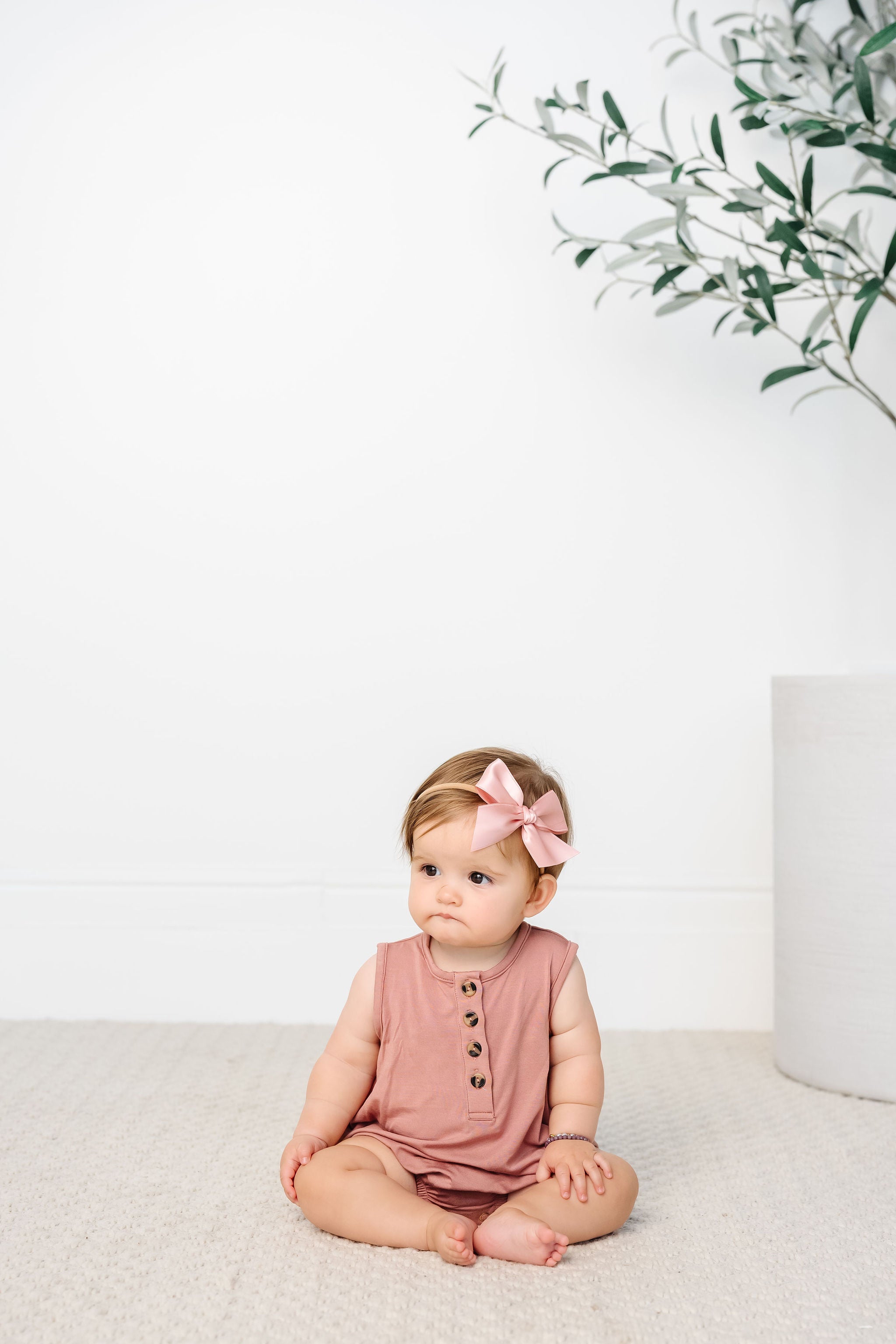 Satin Bow - French Pink