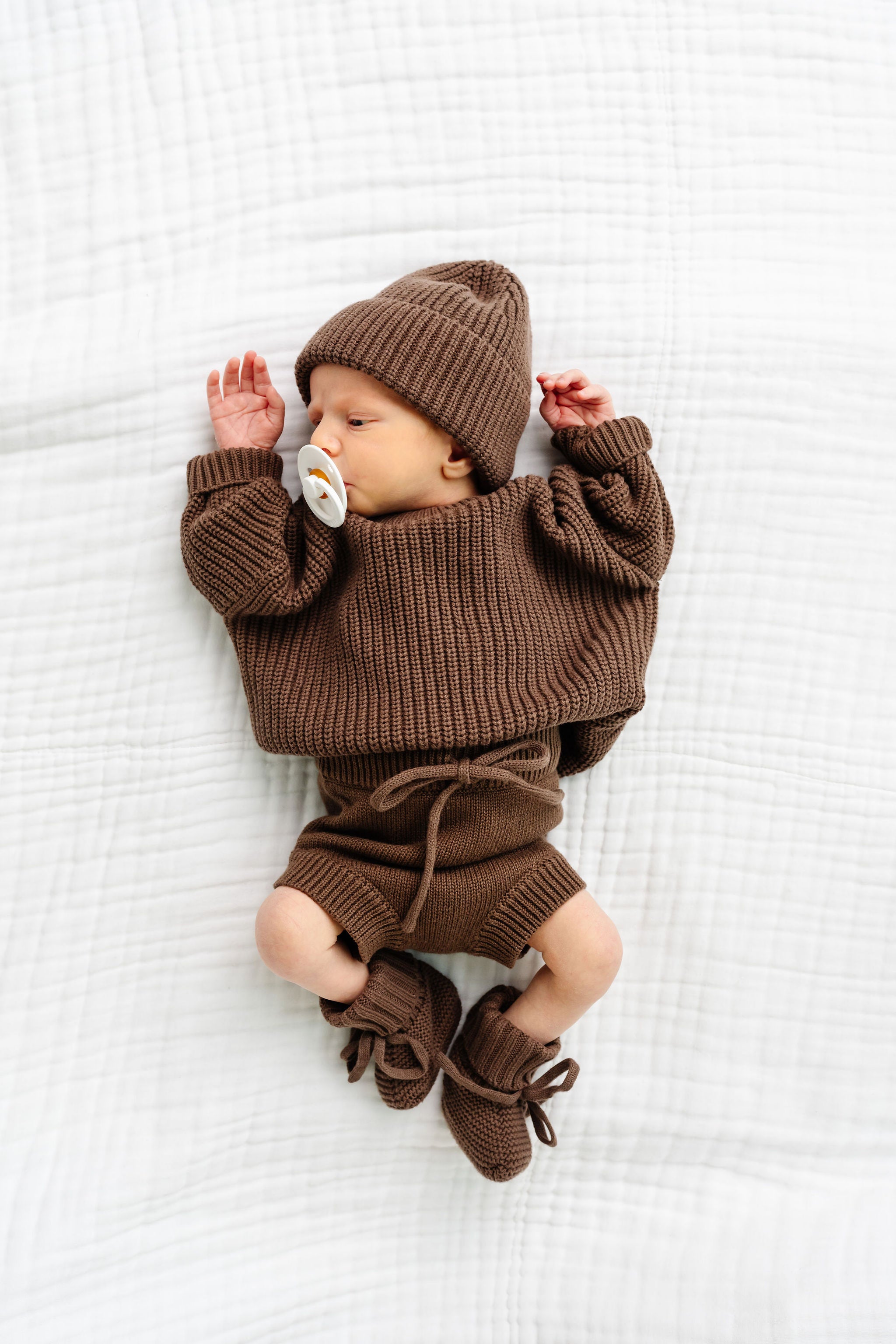 Knit Bummie - Cocoa