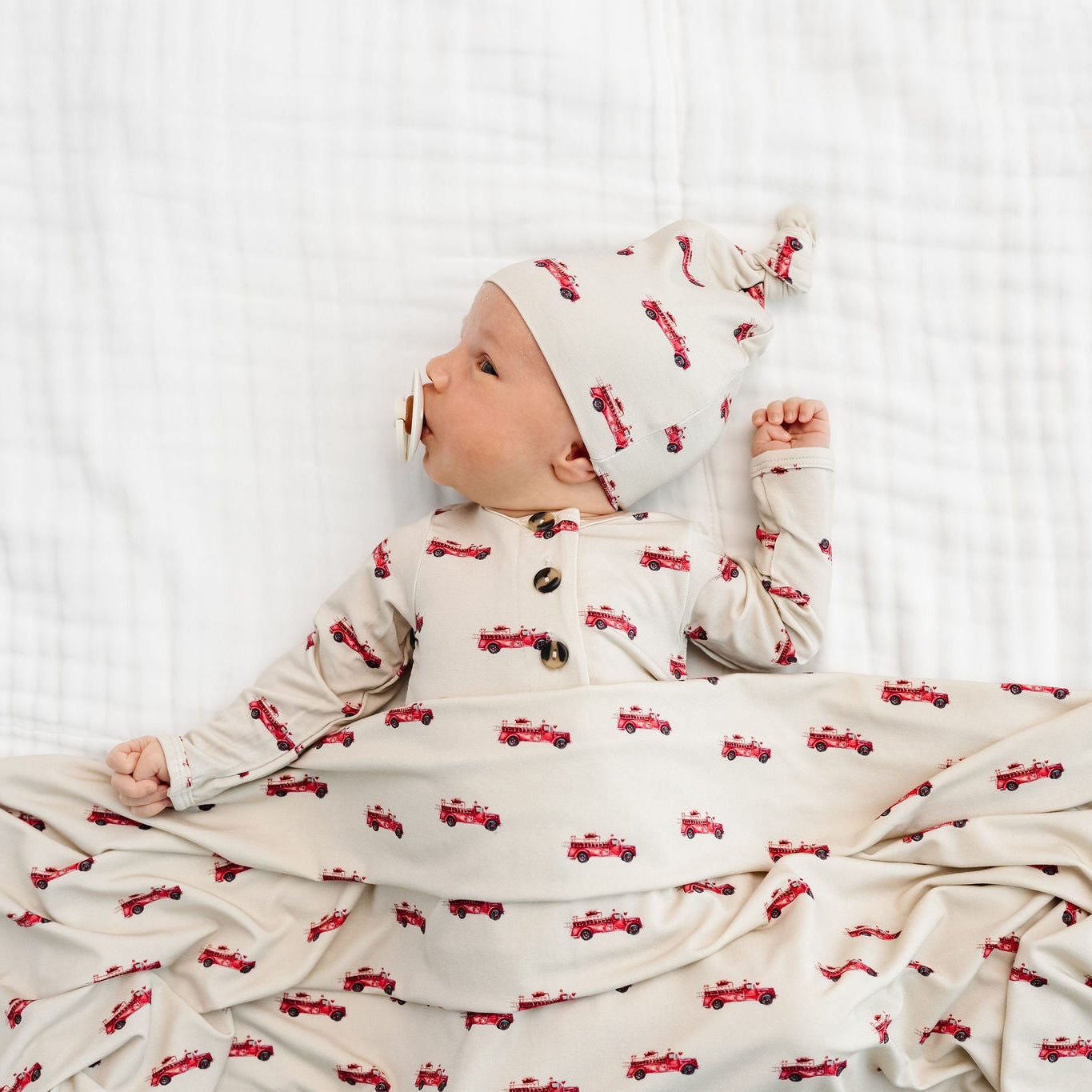 Marshal Newborn Hat Bundle (Top + Bottom)