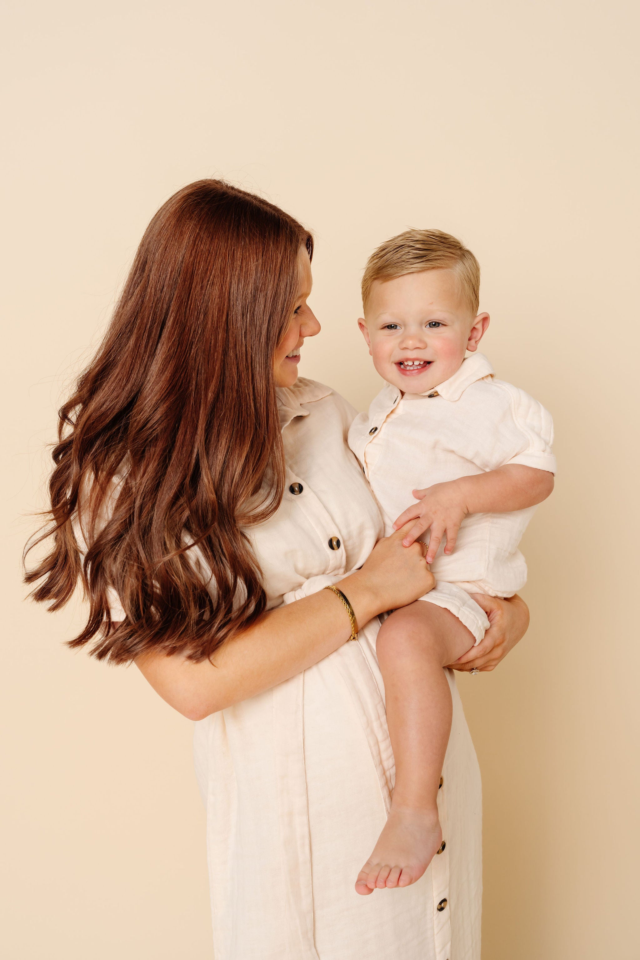 Cloud Muslin™ Shirt + Short Set - Cream