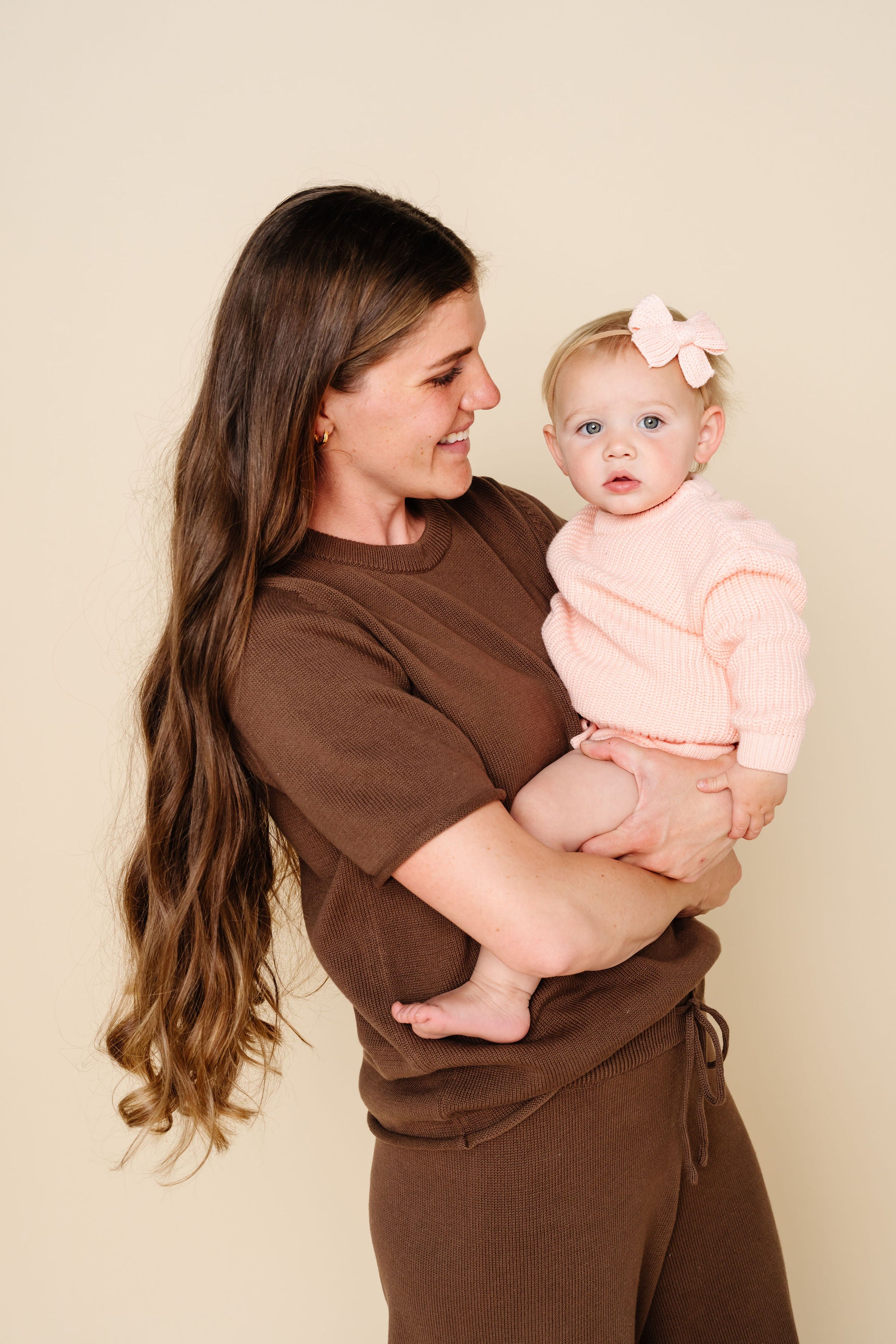Sweater Bow - Ballet Chunky Knit Headband