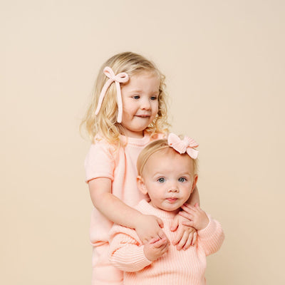 Sweater Bow 3 Pack - Ballet Knit Sash Clip