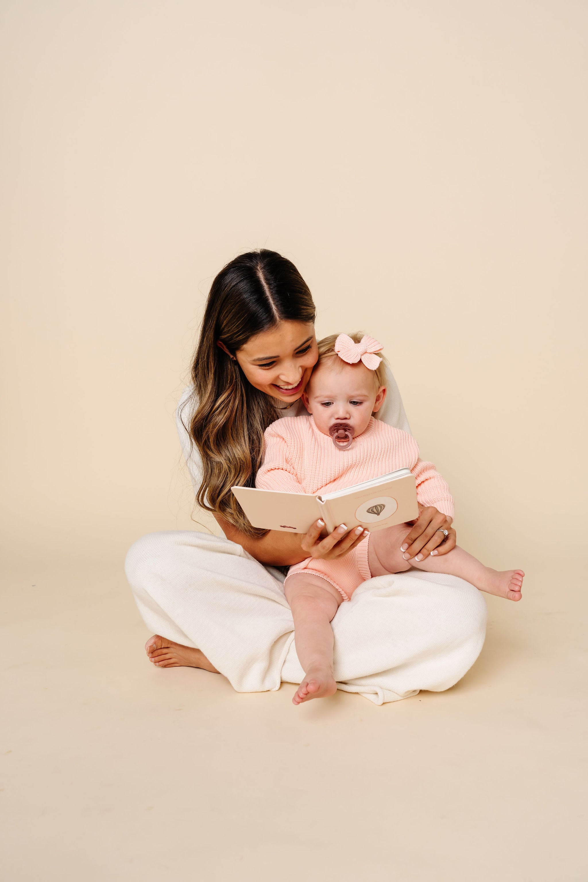 Sweater Bow - Ballet Chunky Knit Headband