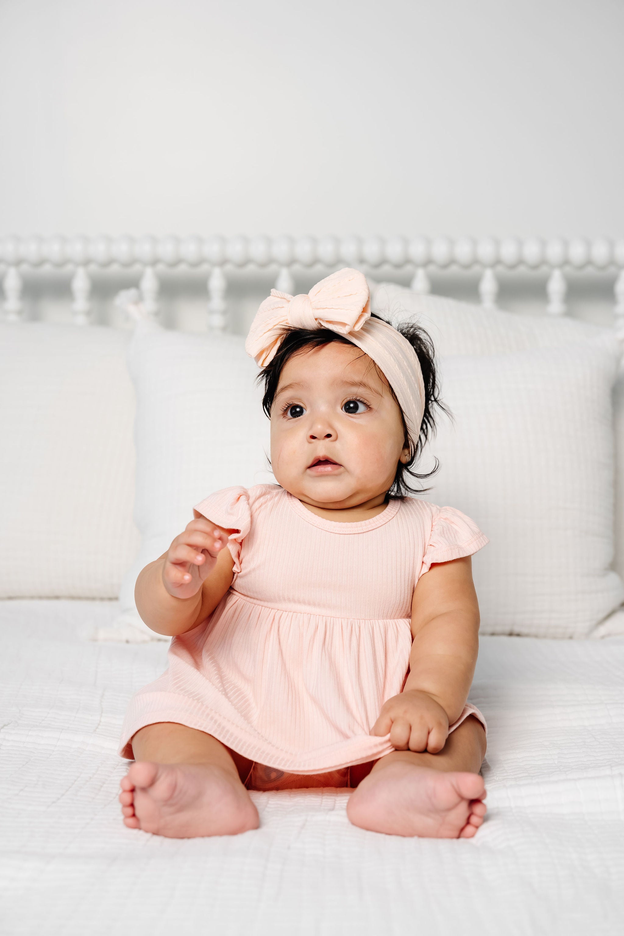 Cable Knit Headband - Ballerina
