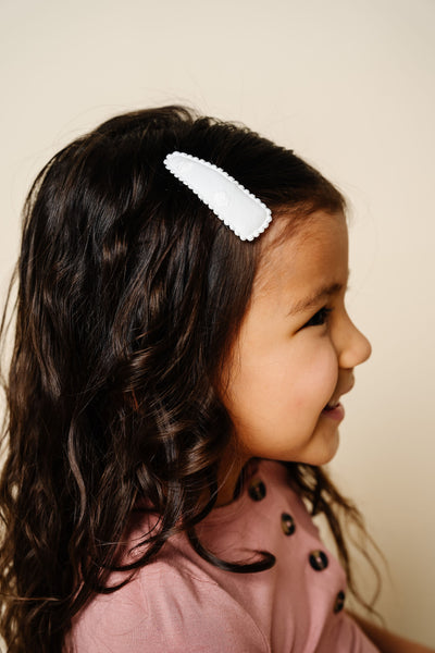 Scallop Snap Pack - White Daisy