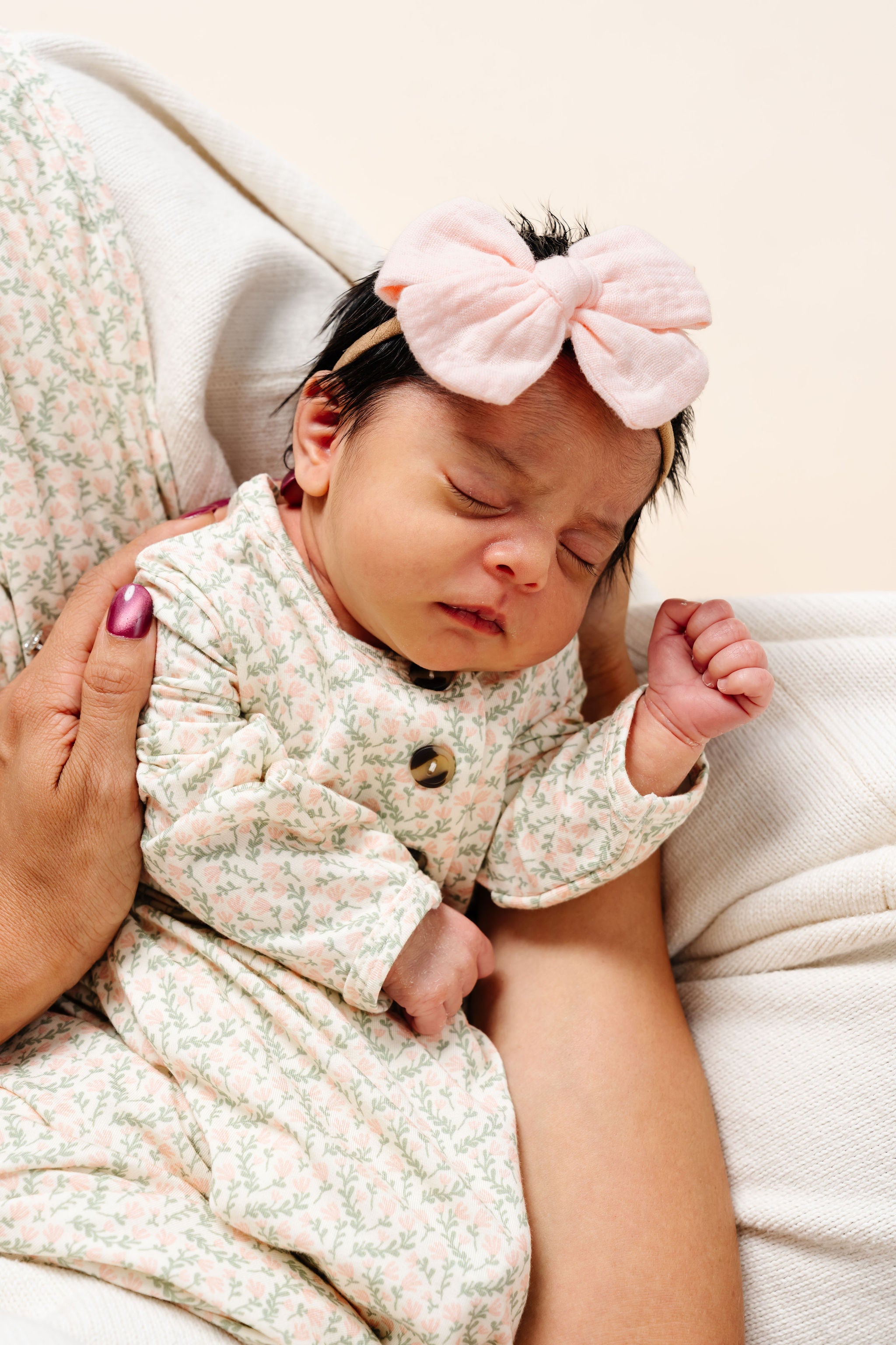 Quincy Newborn Headband Bundle (Gown)