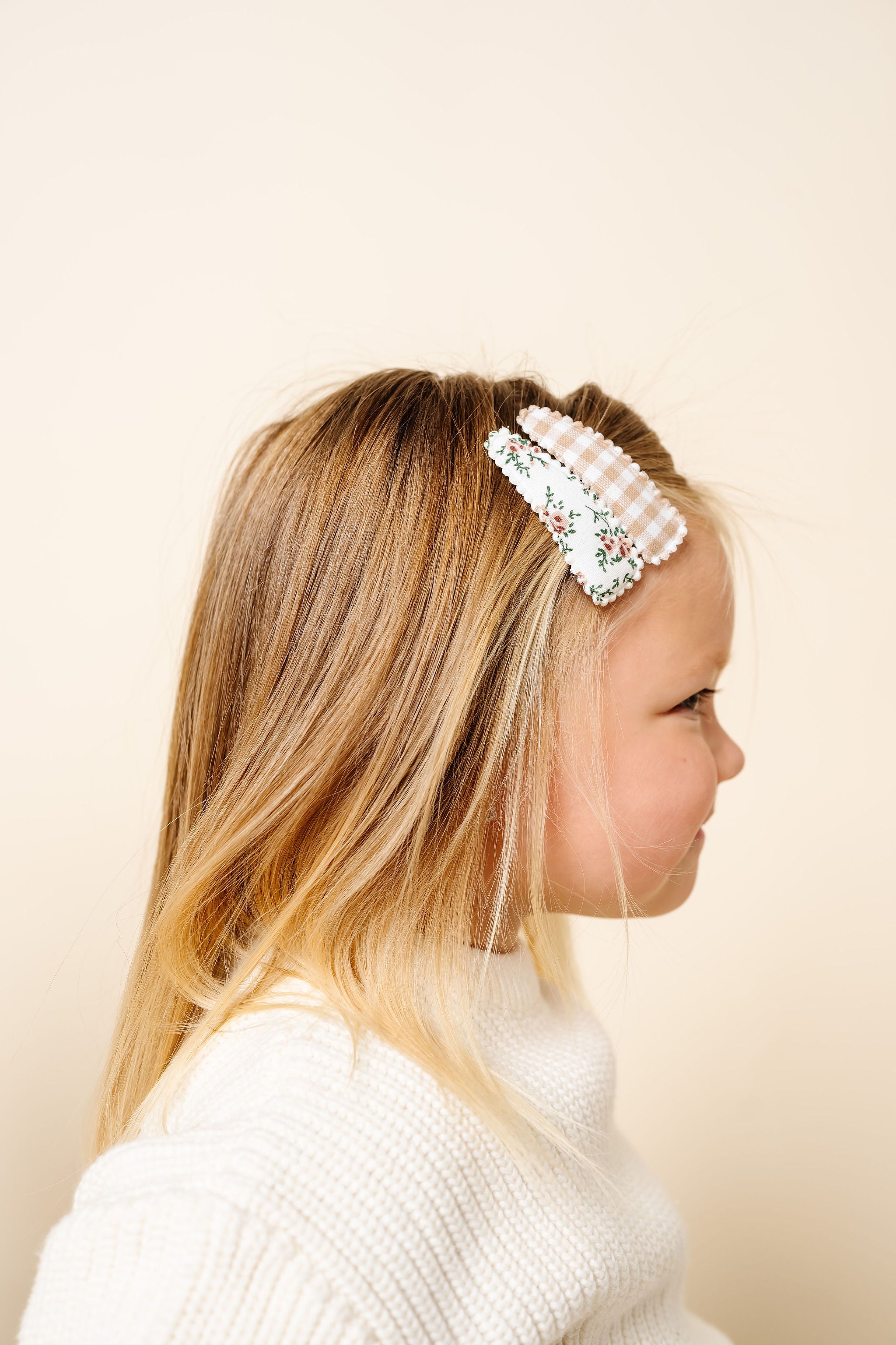 Scallop Snap Pack - Tan Floral